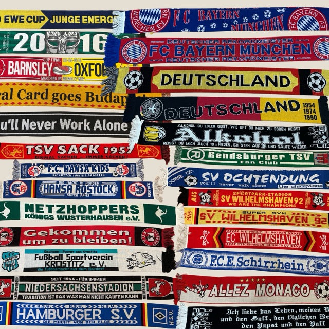 Vintage Soccer Scarves