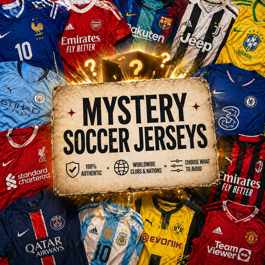 Mystery Soccer Jerseys