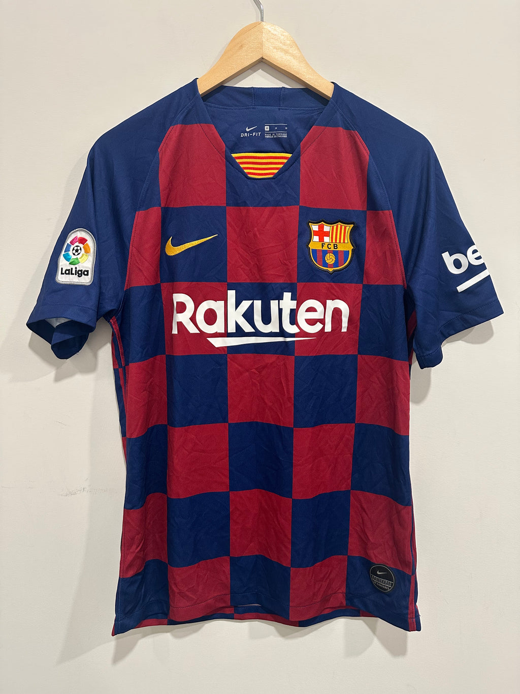FC Barcelona 2019-20 Home Soccer Jersey (M)