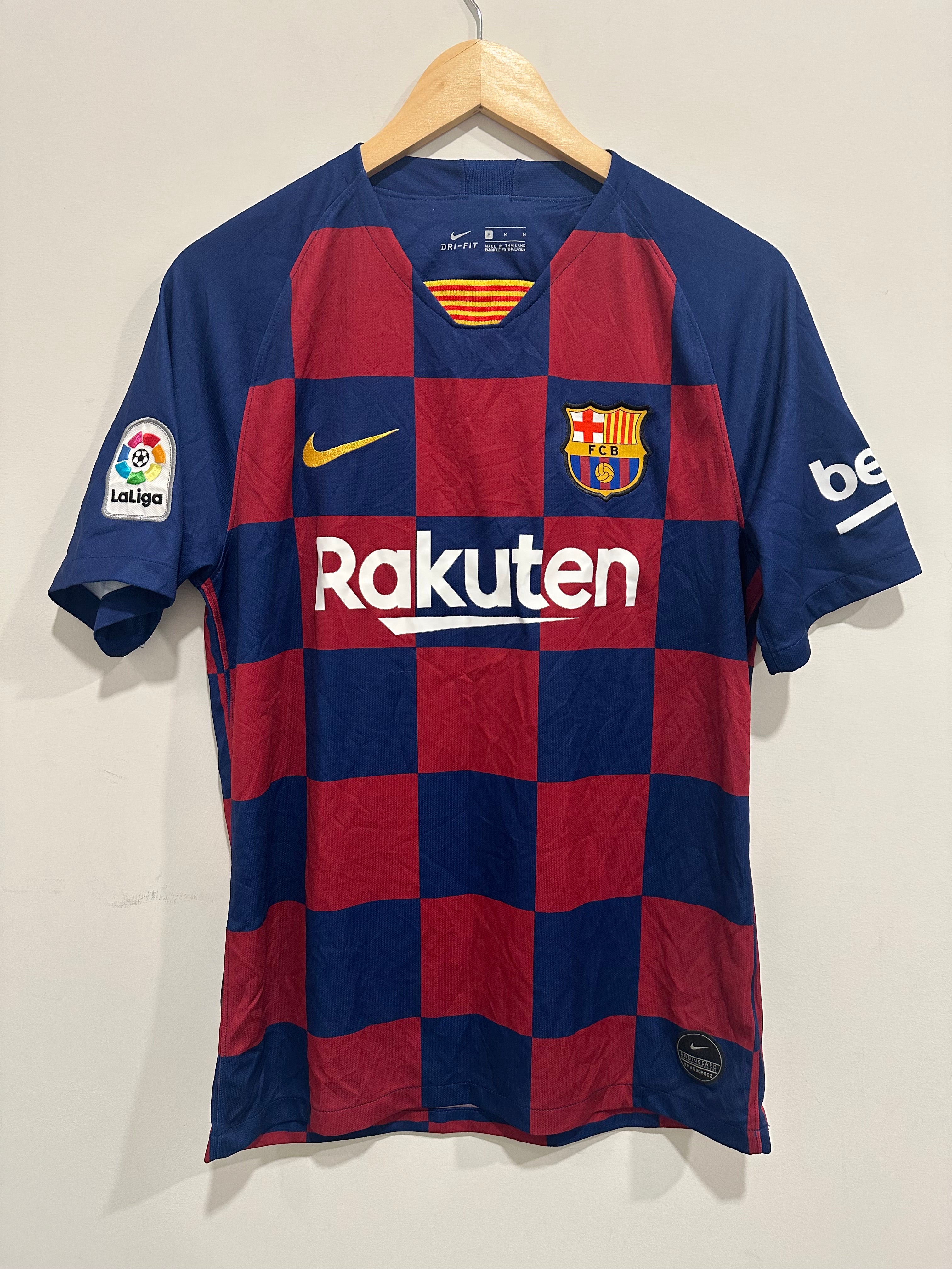 FC Barcelona 2019-20 Home Soccer Jersey (M)