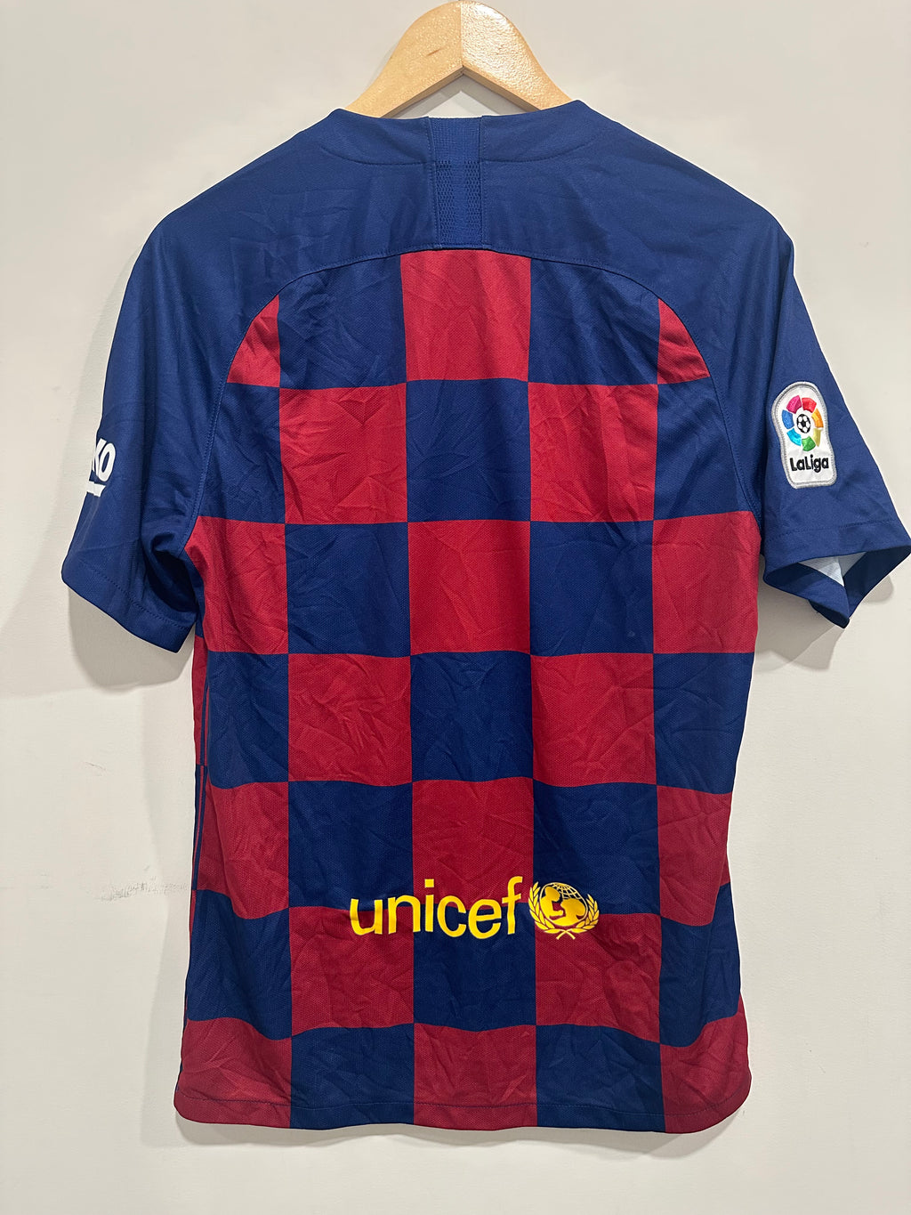 FC Barcelona 2019-20 Home Soccer Jersey (M)