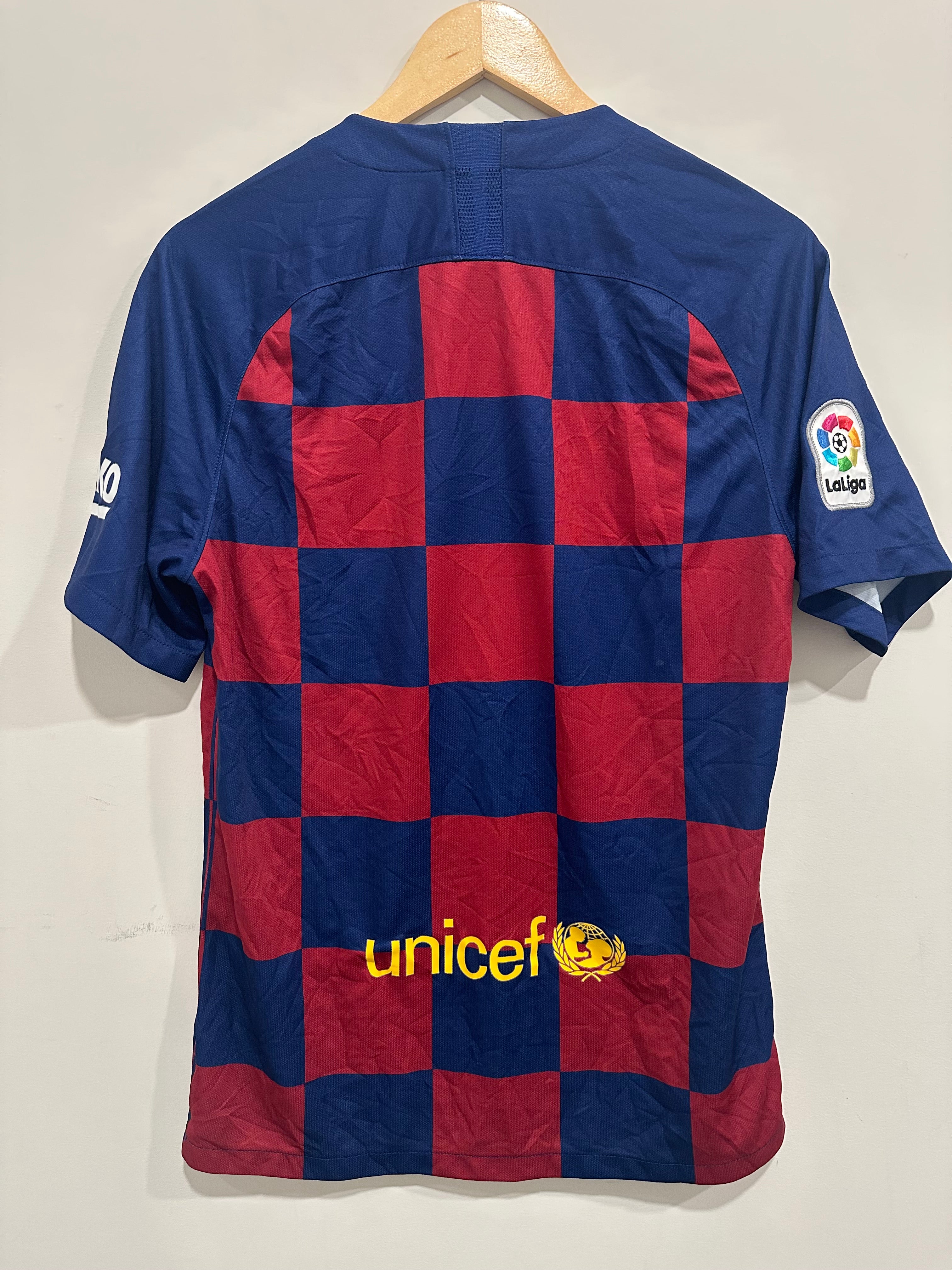 FC Barcelona 2019-20 Home Soccer Jersey (M)