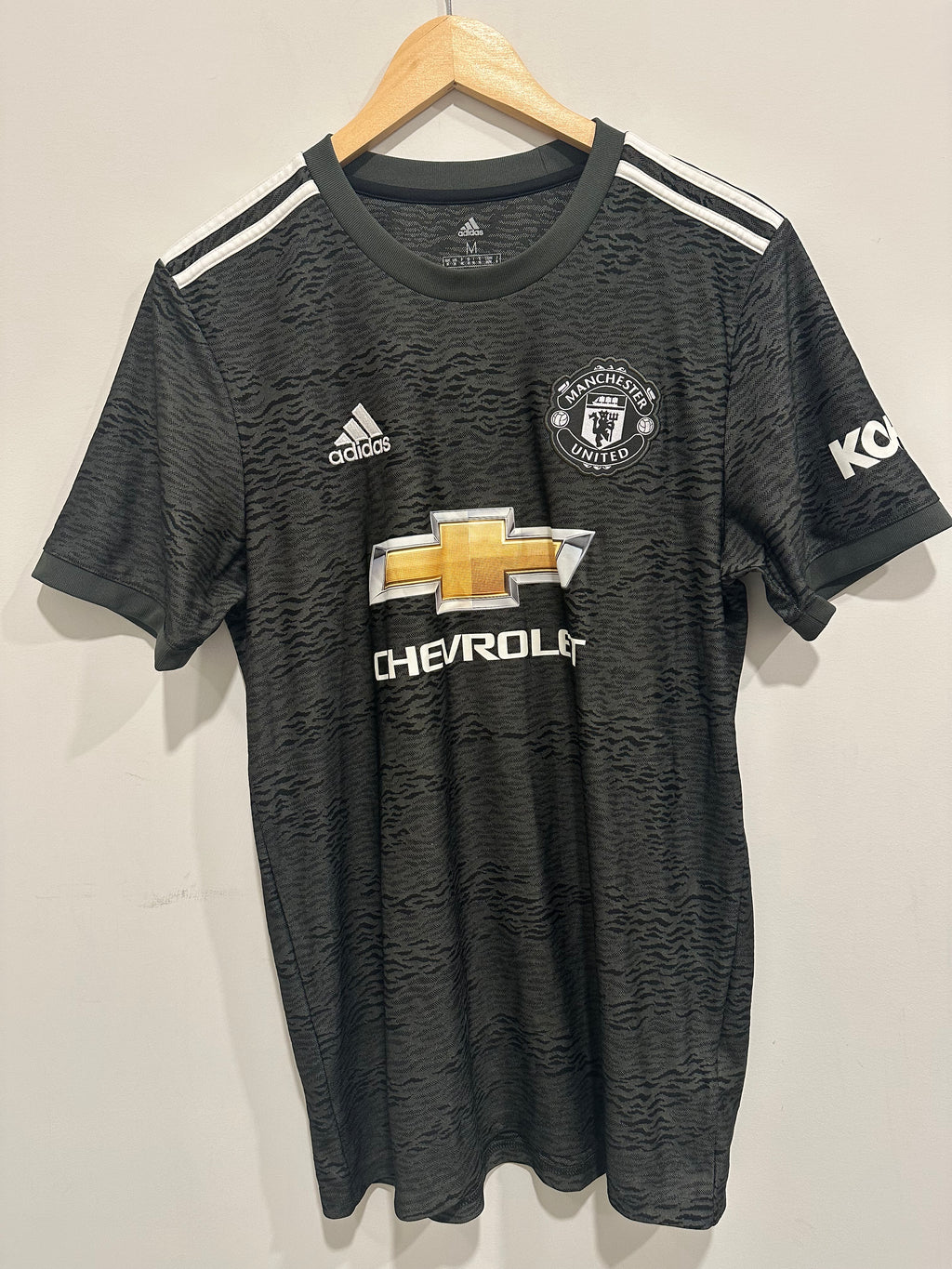 Manchester United 2020-21 Away Soccer Jersey (M)
