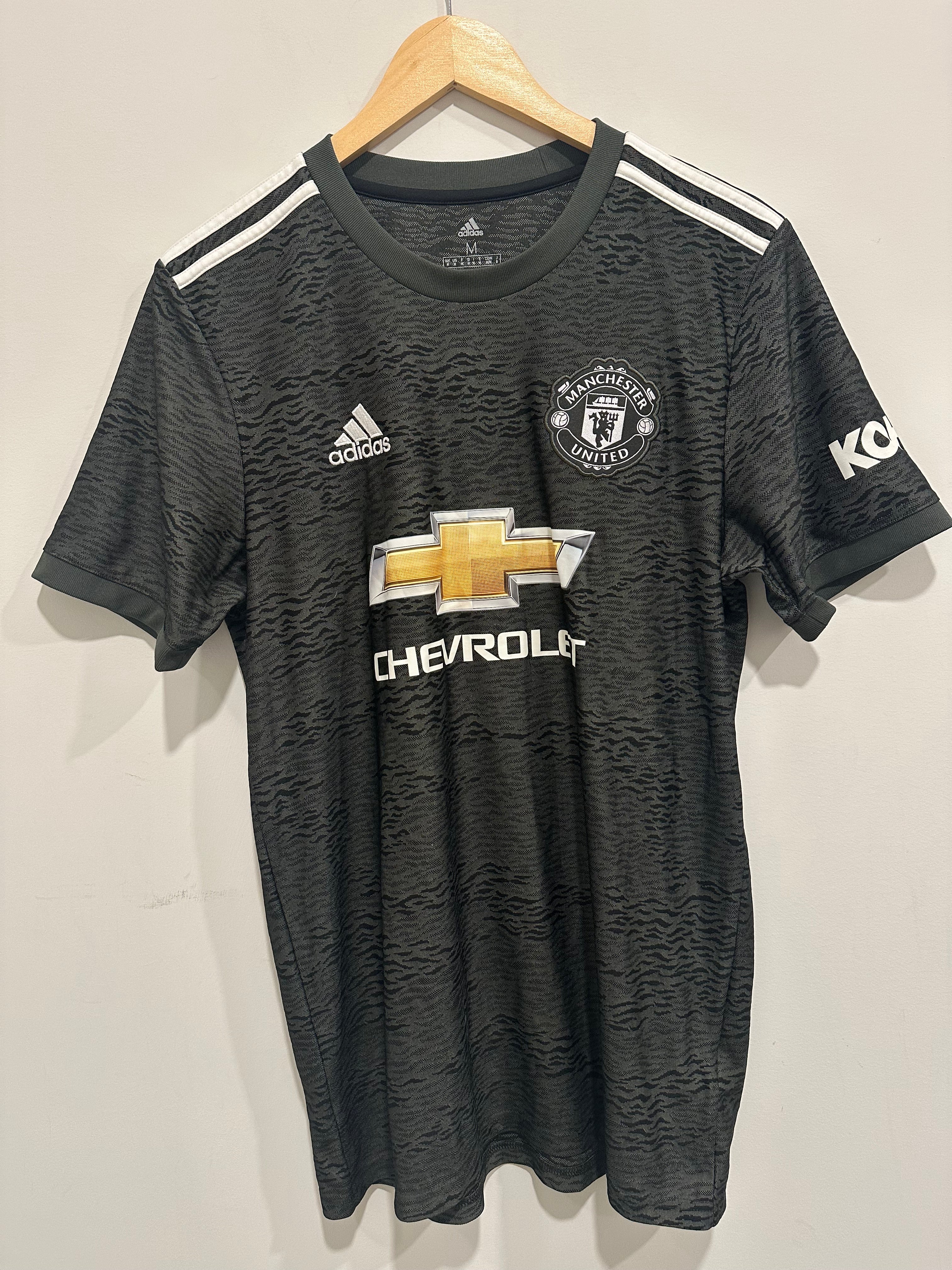 Manchester United 2020-21 Away Soccer Jersey (M)
