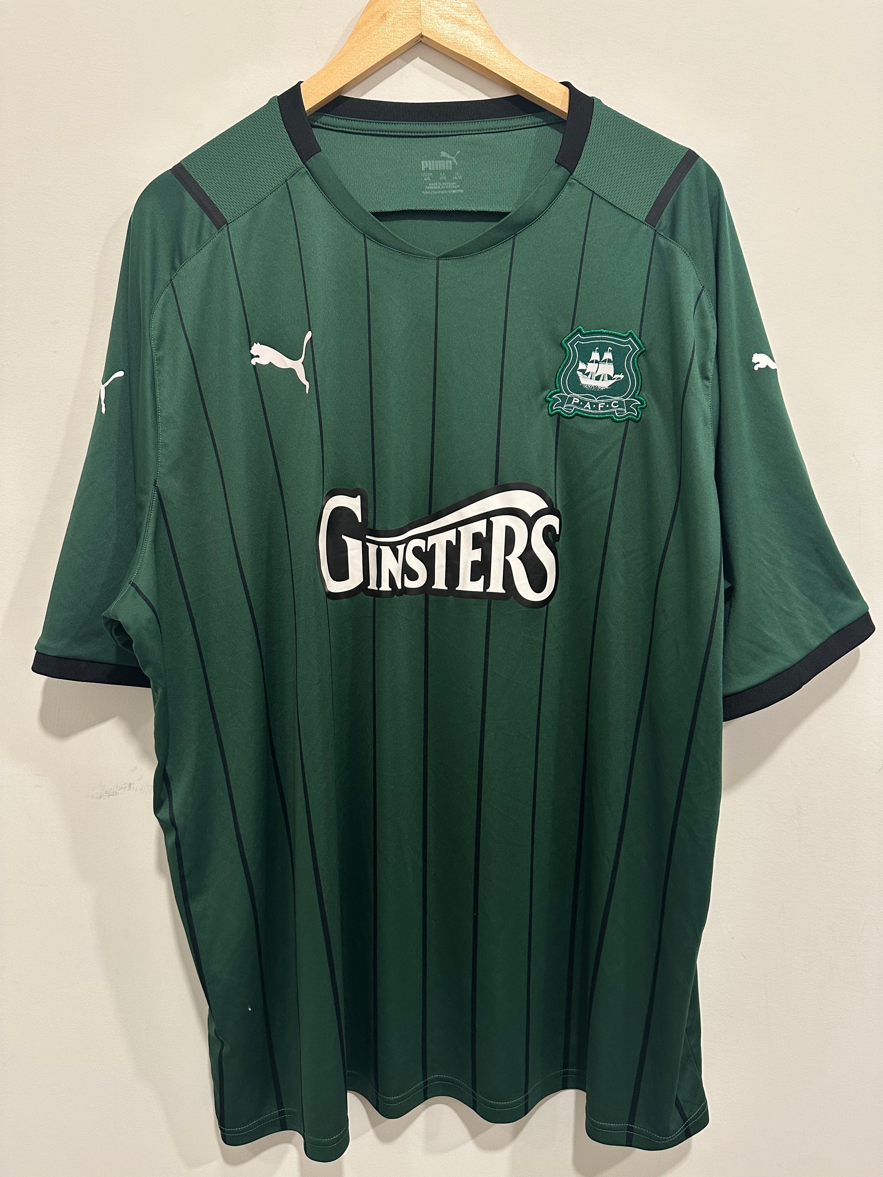 Plymouth Argyle 2021-22 Home Soccer Jersey (4XL)