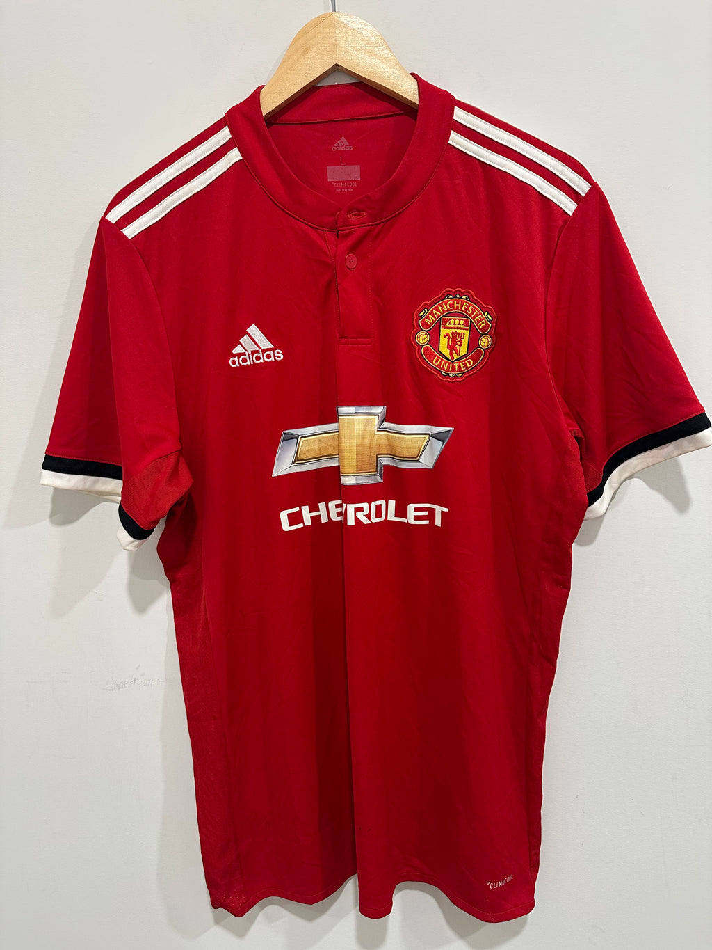 Manchester United 2017-18 Home Soccer Jersey (L)