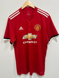Manchester United 2017-18 Home Soccer Jersey (L)