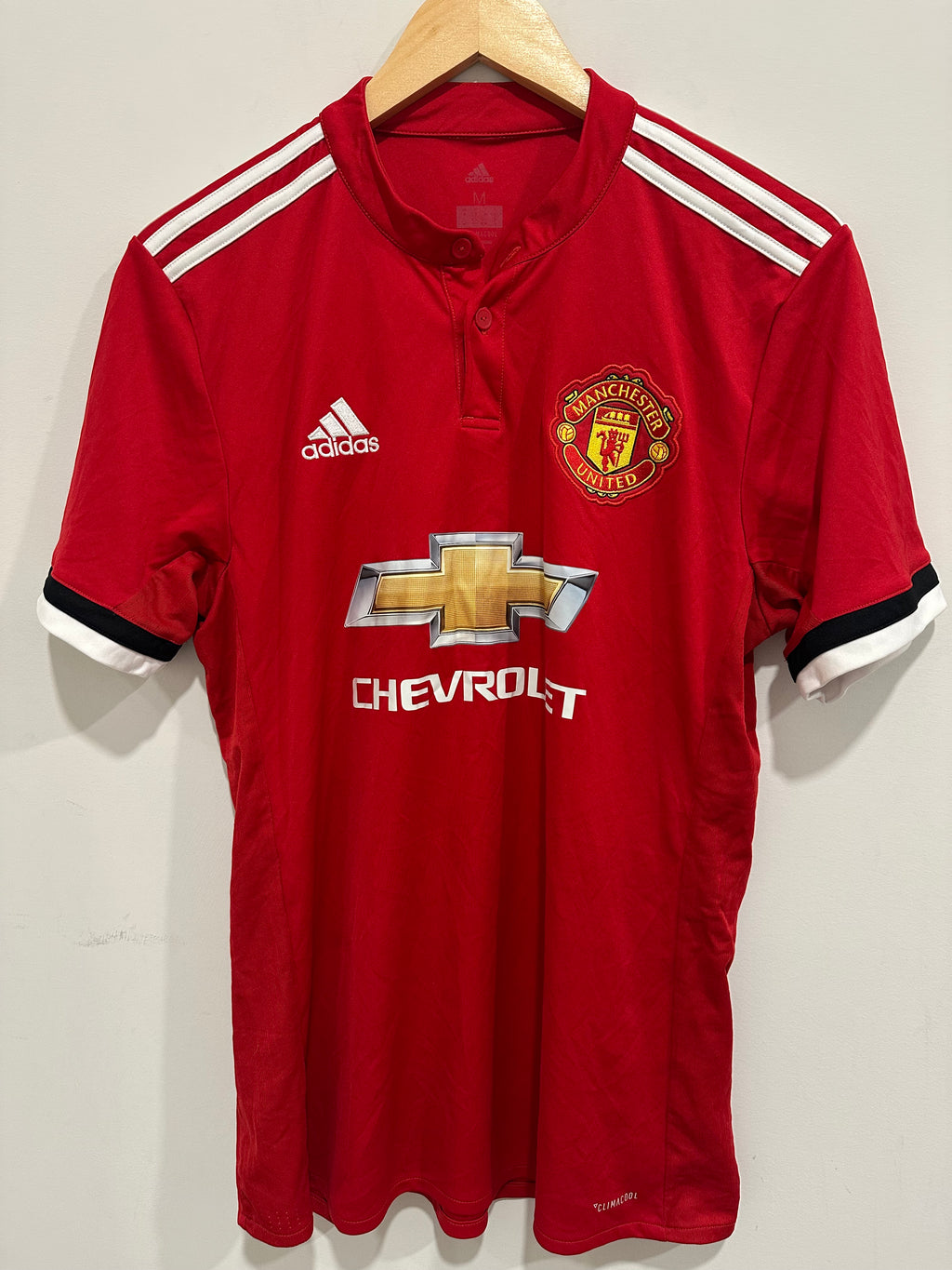 Manchester United 2017-18 Home Soccer Jersey (M)