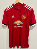 Manchester United 2017-18 Home Soccer Jersey (M)