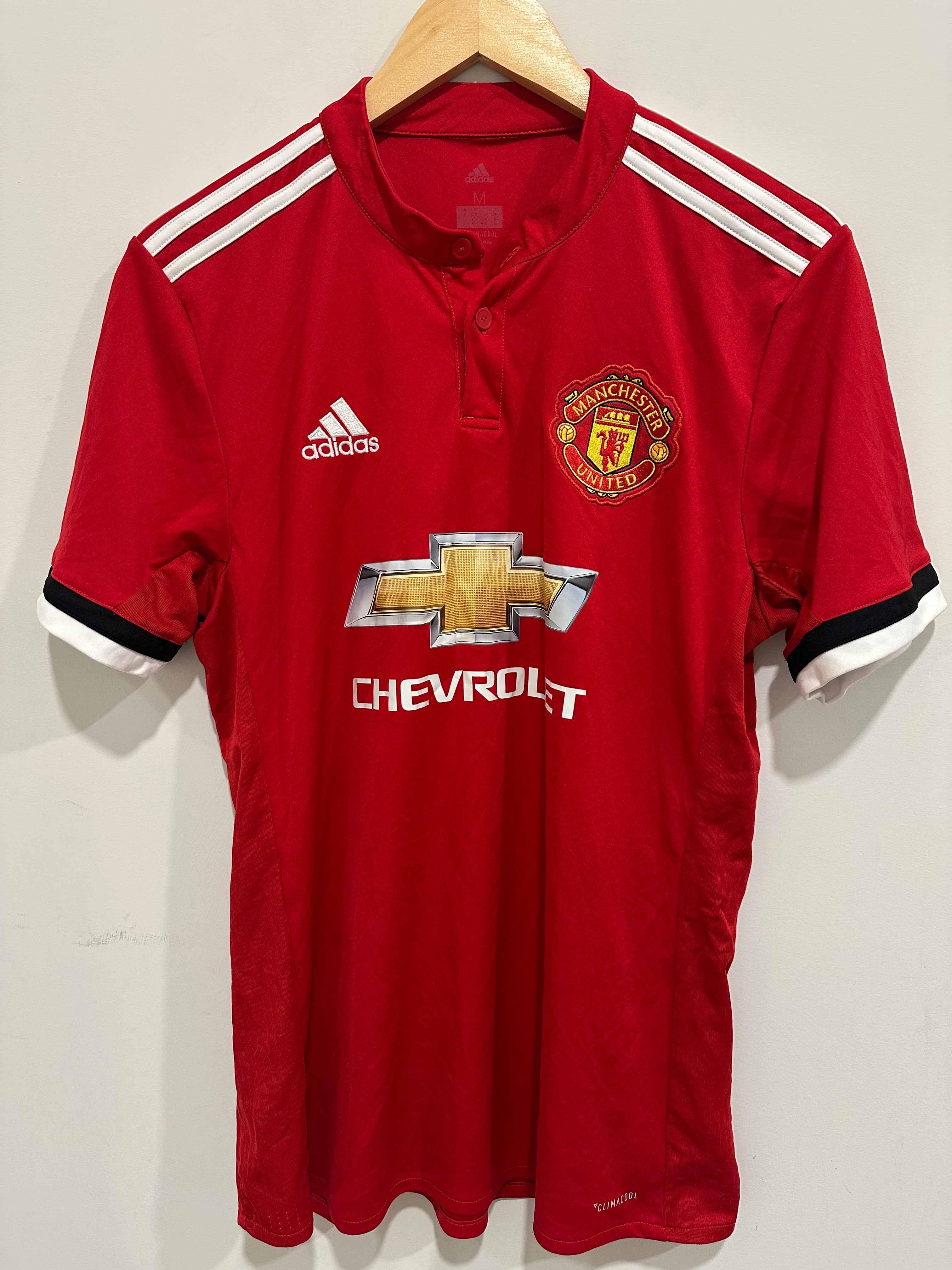 Manchester United 2017-18 Home Soccer Jersey (M)
