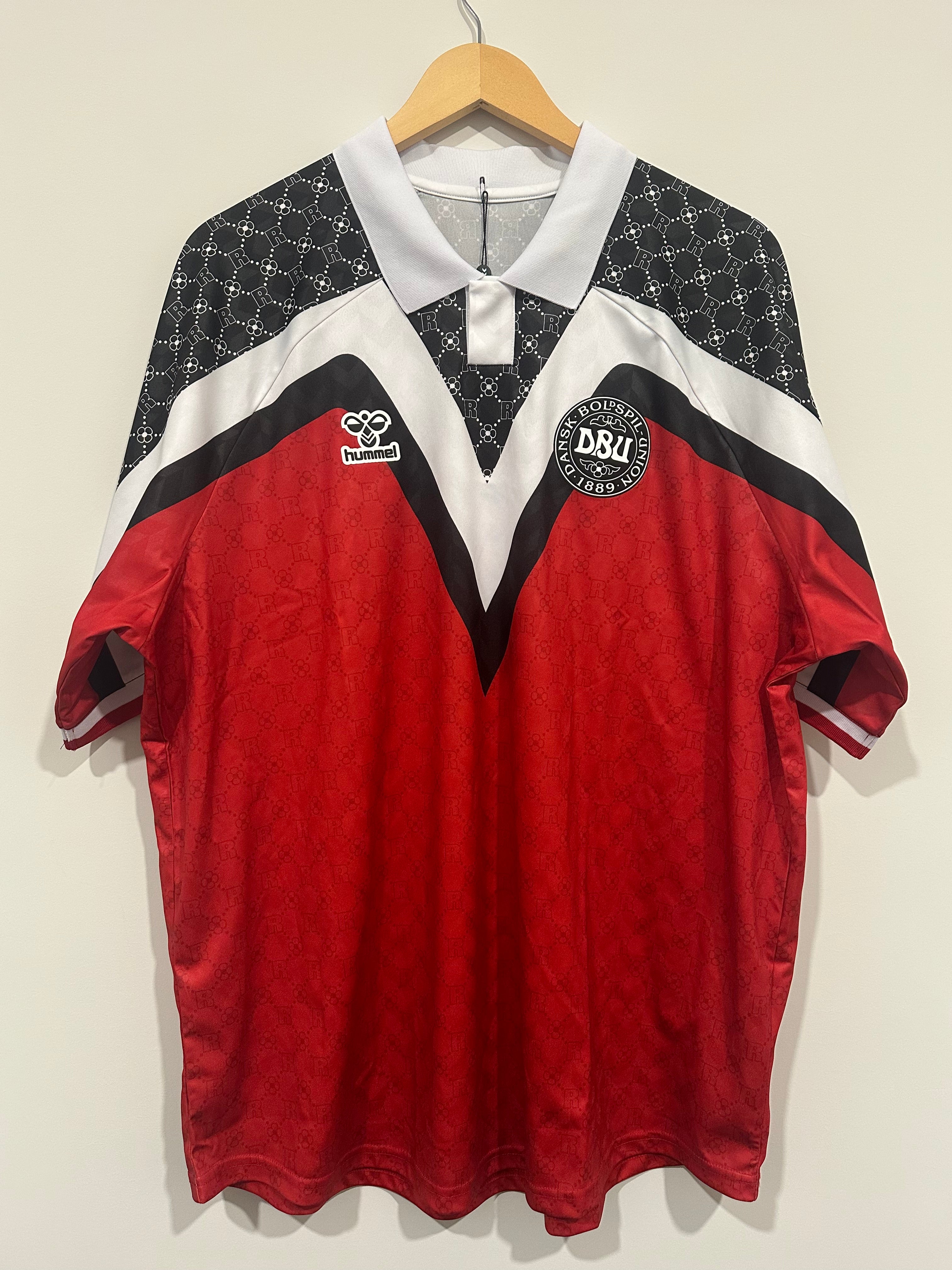 Denmark 2025 Women's Euro Home Soccer Jersey (L) NWT