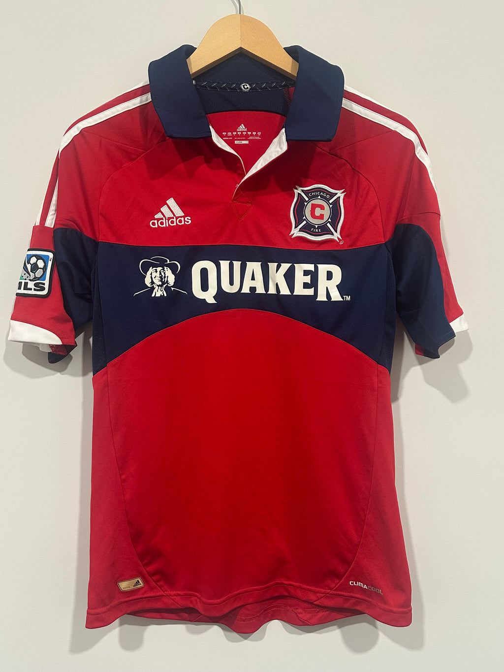 Chicago Fire 2012-13 Home Soccer Jersey Magee #9 (S)