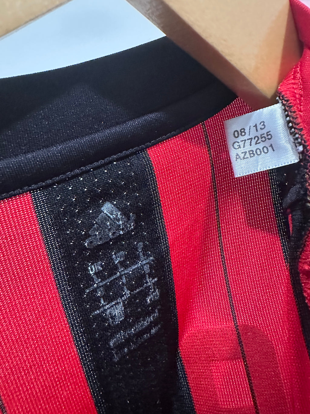 AC Milan 2013-14 Home Soccer Jersey Kaka #22 (L)