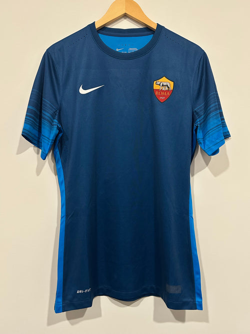 AS Roma 2015-16 GK Soccer Jersey Player Issue Szczesny #25 (L)