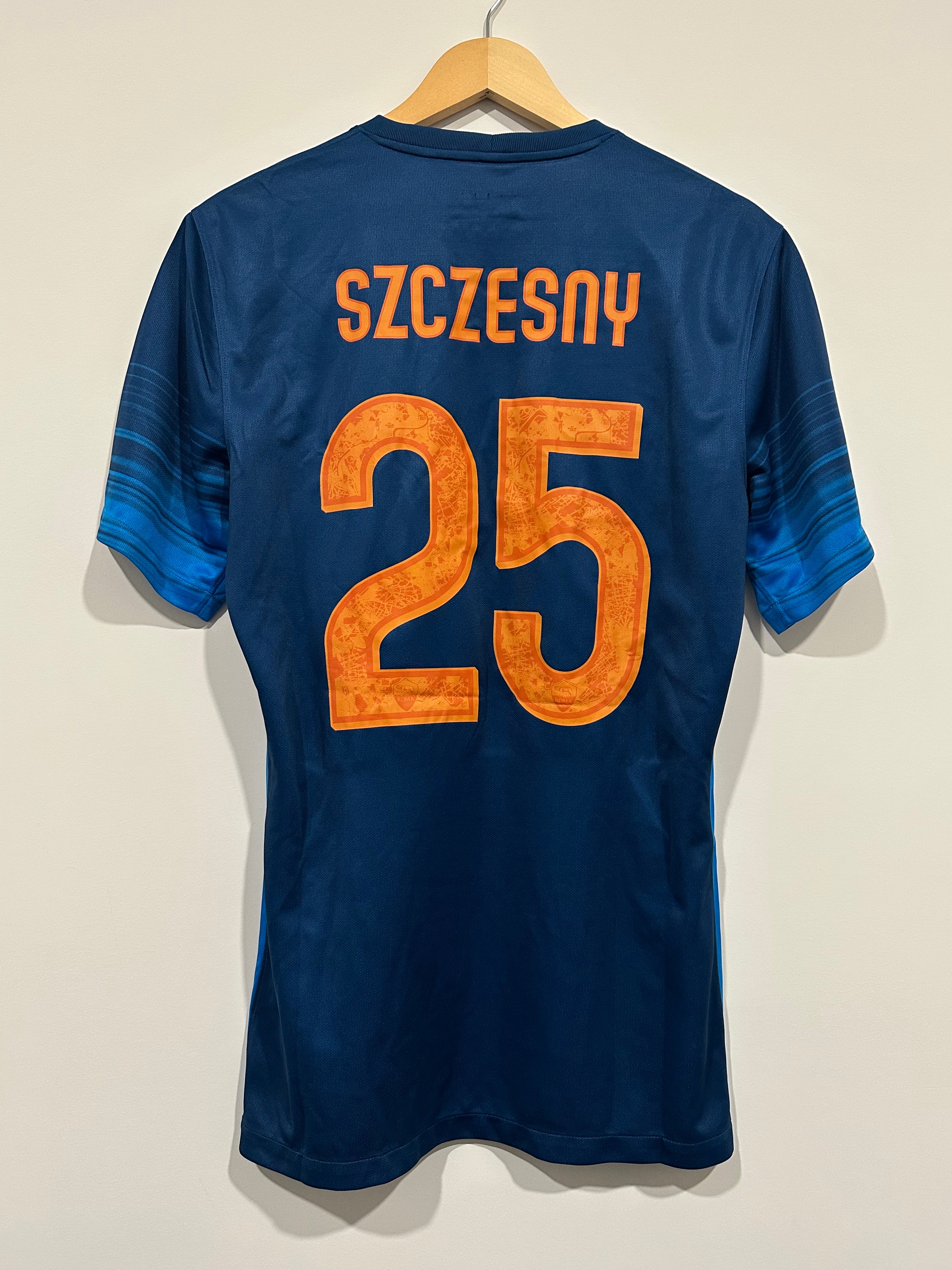AS Roma 2015-16 GK Soccer Jersey Player Issue Szczesny #25 (L)