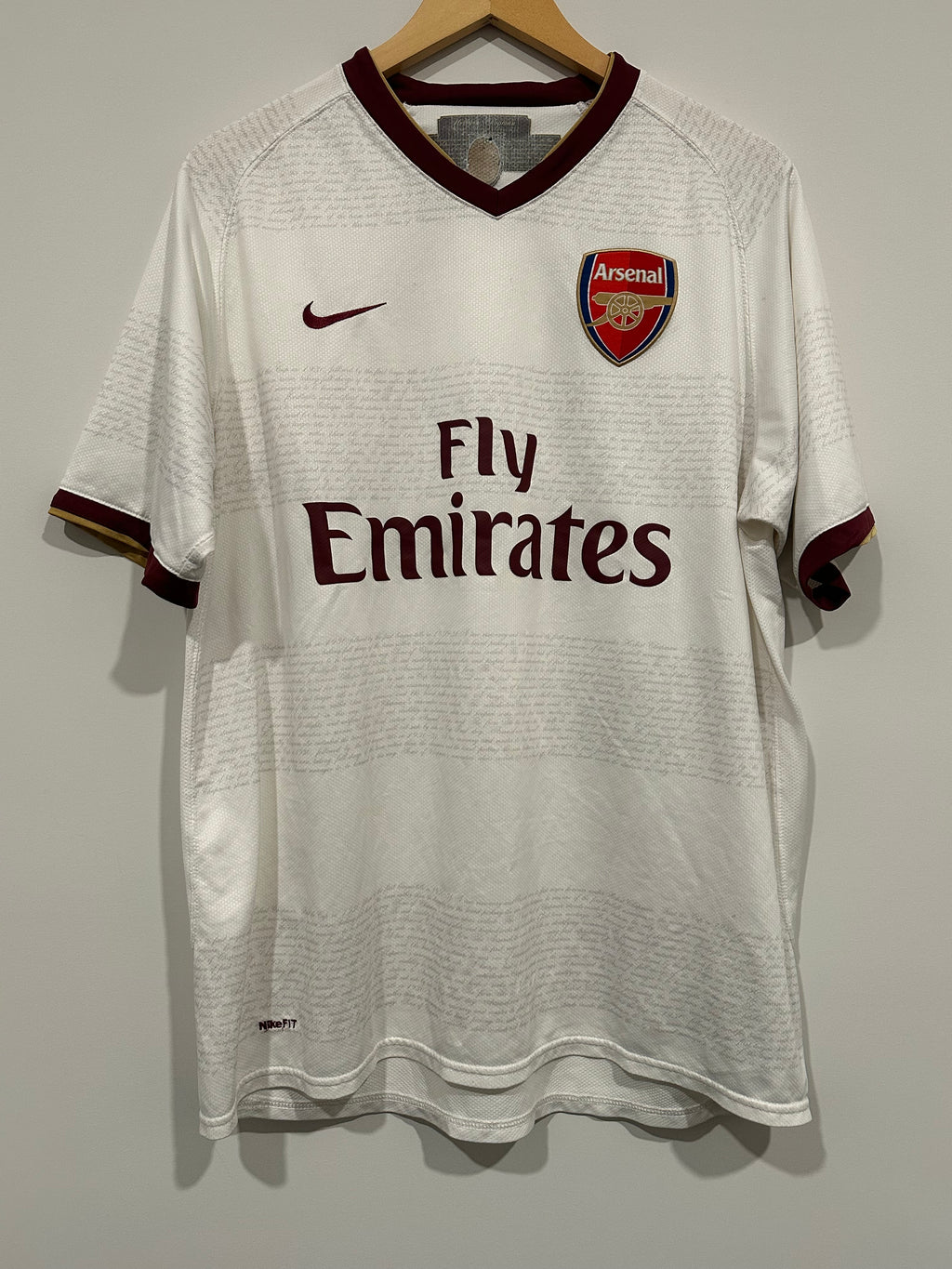 Arsenal 2007-08 Away Soccer Jersey Rosicky #7 (L)