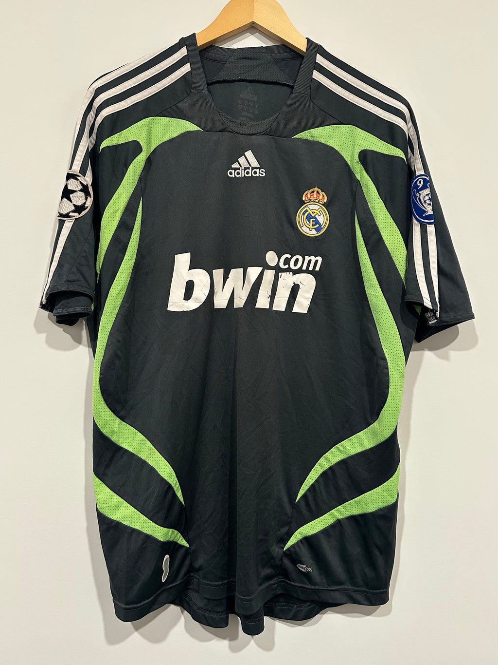 Real Madrid 2007-08 Third Soccer Jersey (L)
