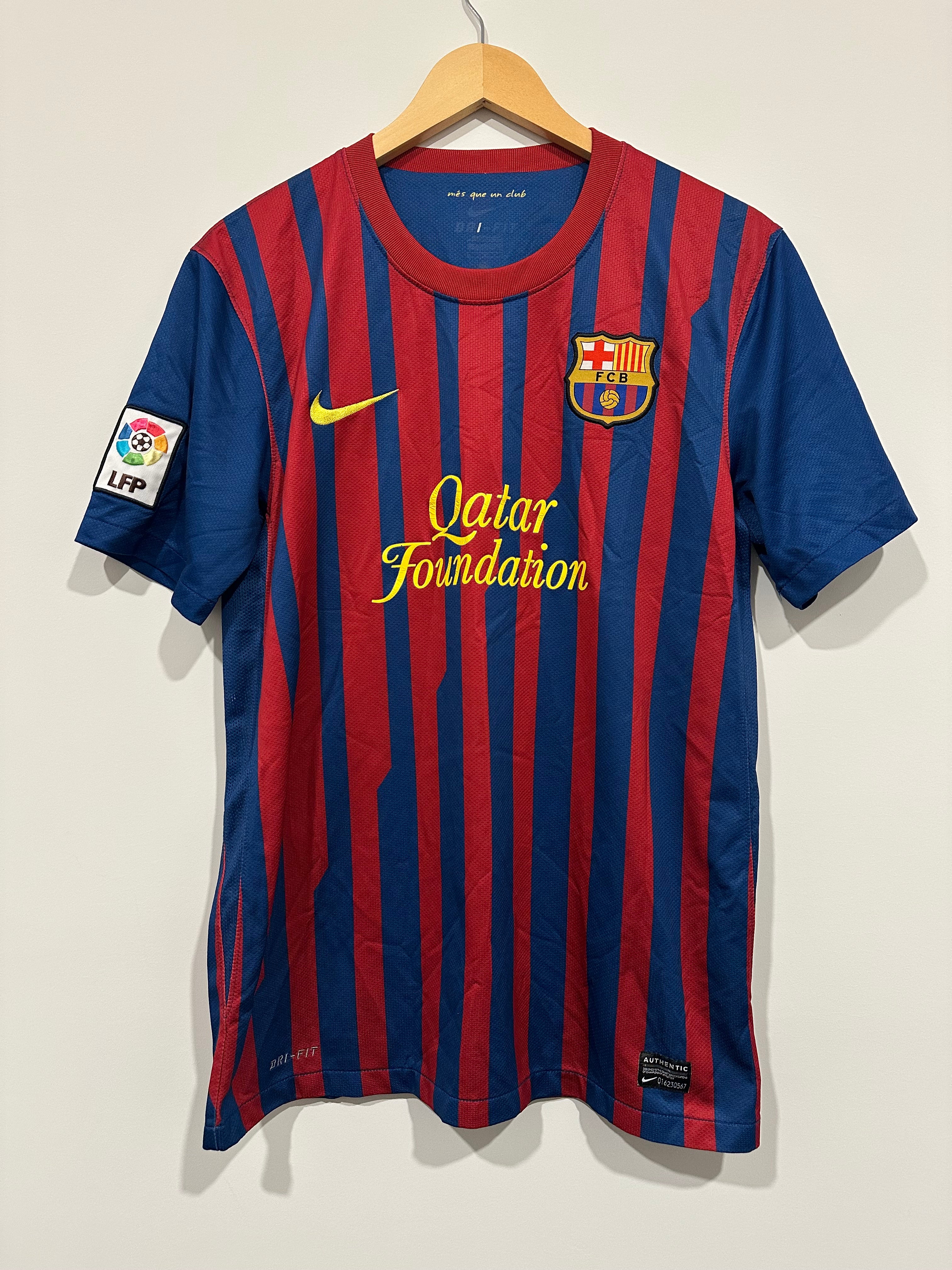 FC Barcelona 2011-12 Home Soccer Jersey (M)