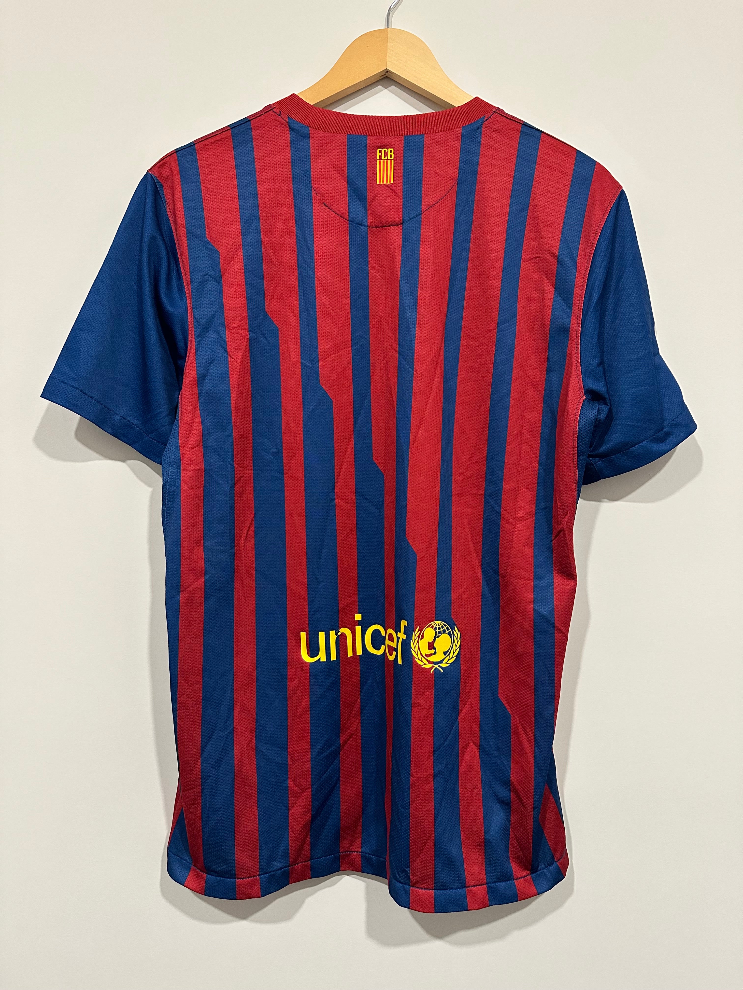 FC Barcelona 2011-12 Home Soccer Jersey (M)