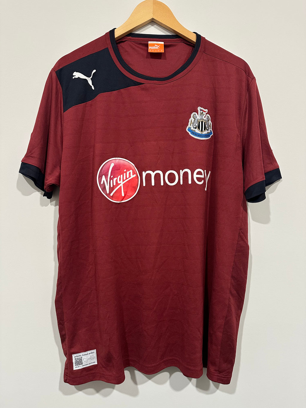 Newcastle United 2012-13 Away Soccer Jersey (XL)