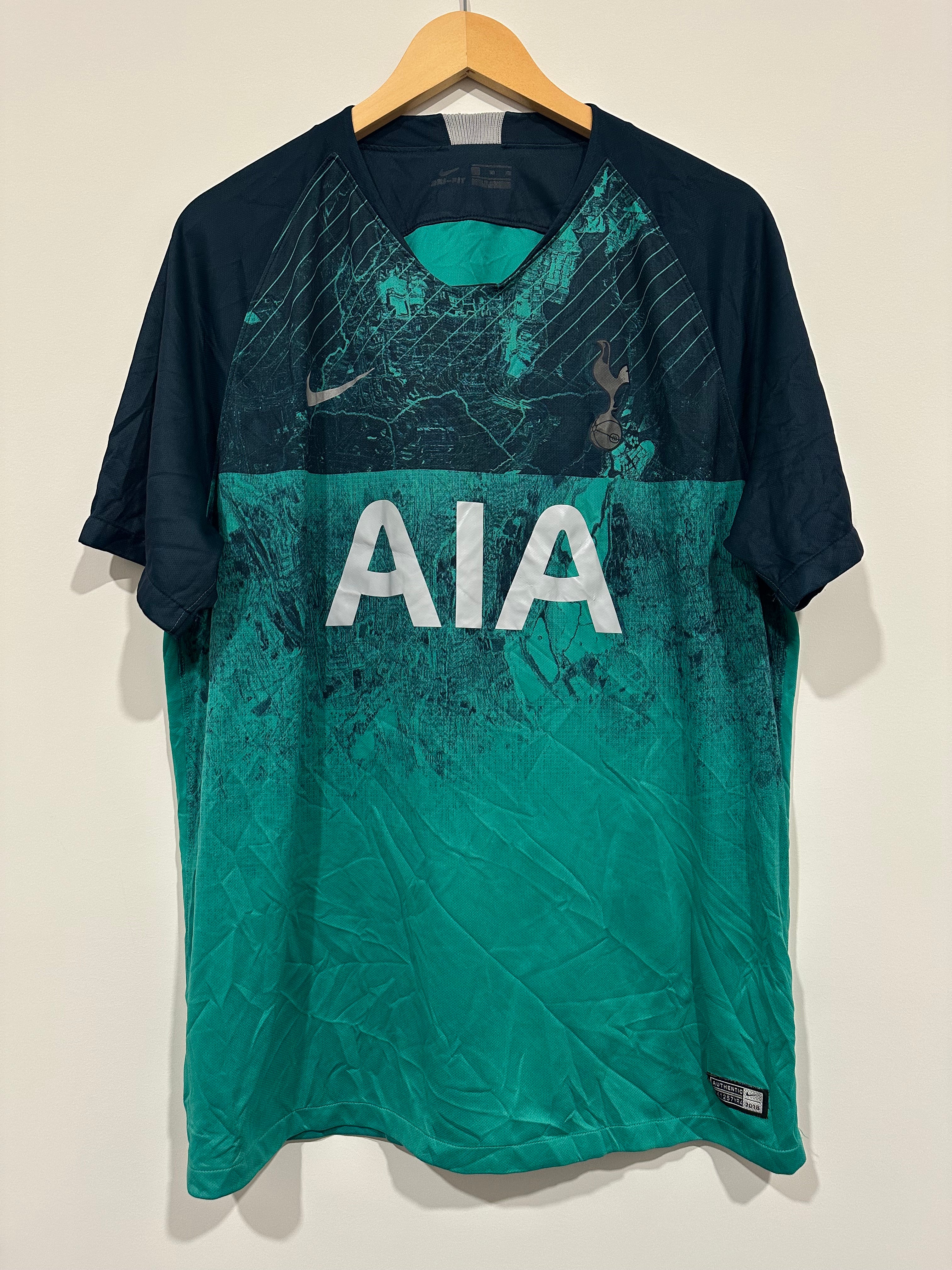 Tottenham 2018-19 Third Soccer Jersey (XL)