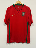 Portugal 2008-09 Home Soccer Jersey (M)