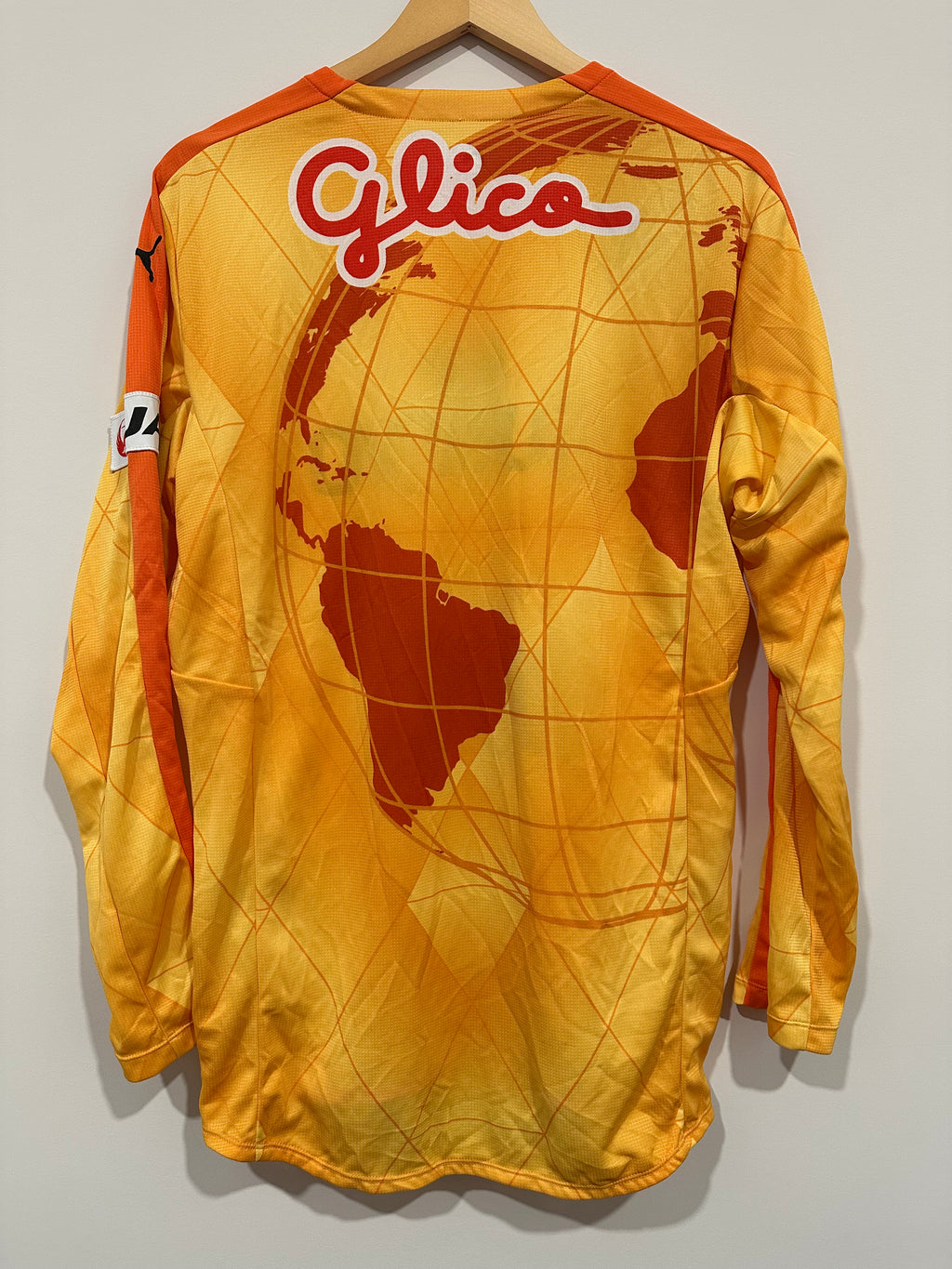Shimizu S-Pulse 2015 Home Soccer Jersey Long Sleeve (XL)