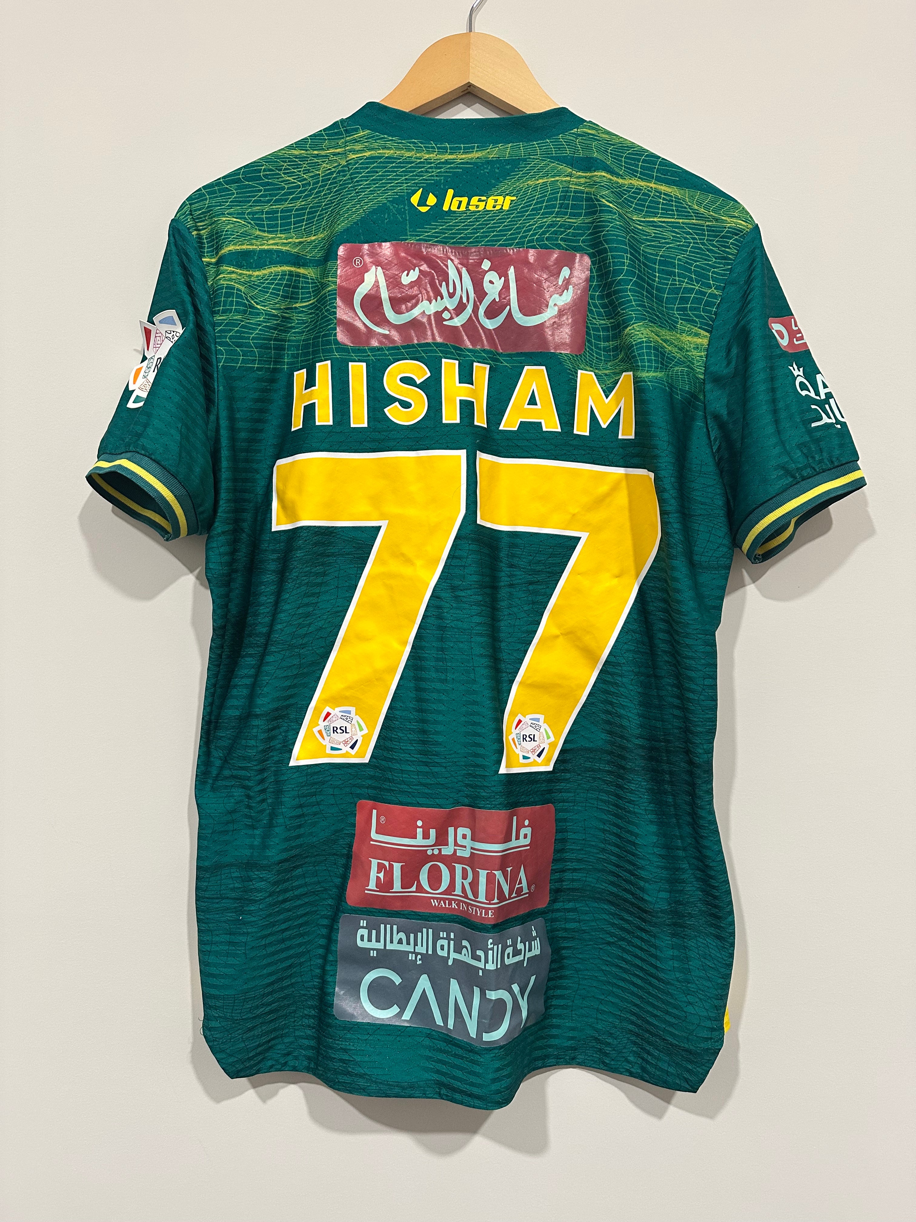Al-Khaleej FC 2024-25 Away Soccer Jersey Hisham #77 (L)