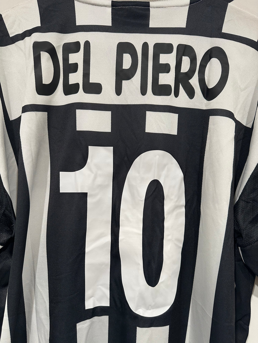 Juventus 2001-02 Home Soccer Jersey Del Piero #10 (XXL)