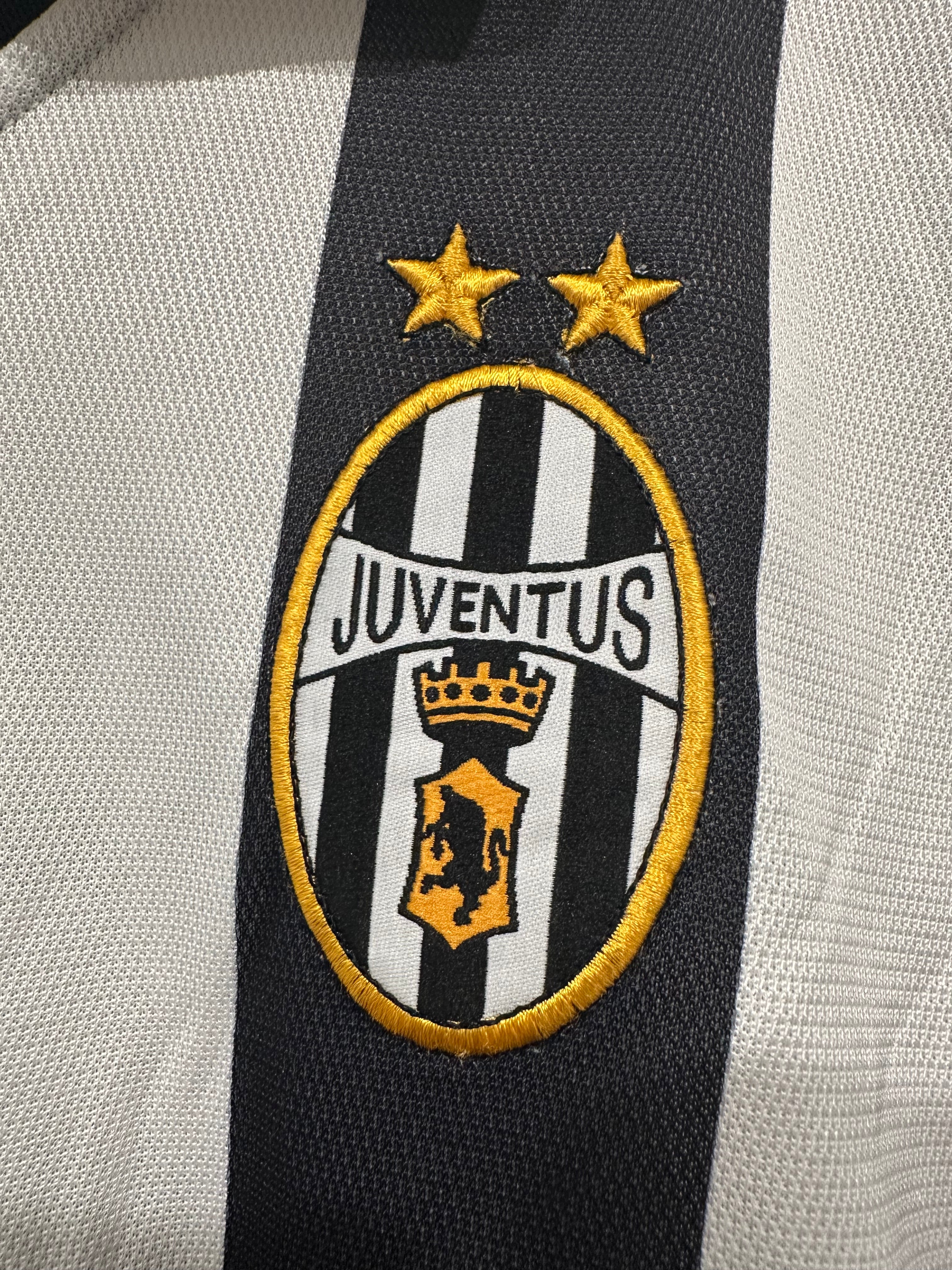 Juventus 2001-02 Home Soccer Jersey Del Piero #10 (XXL)