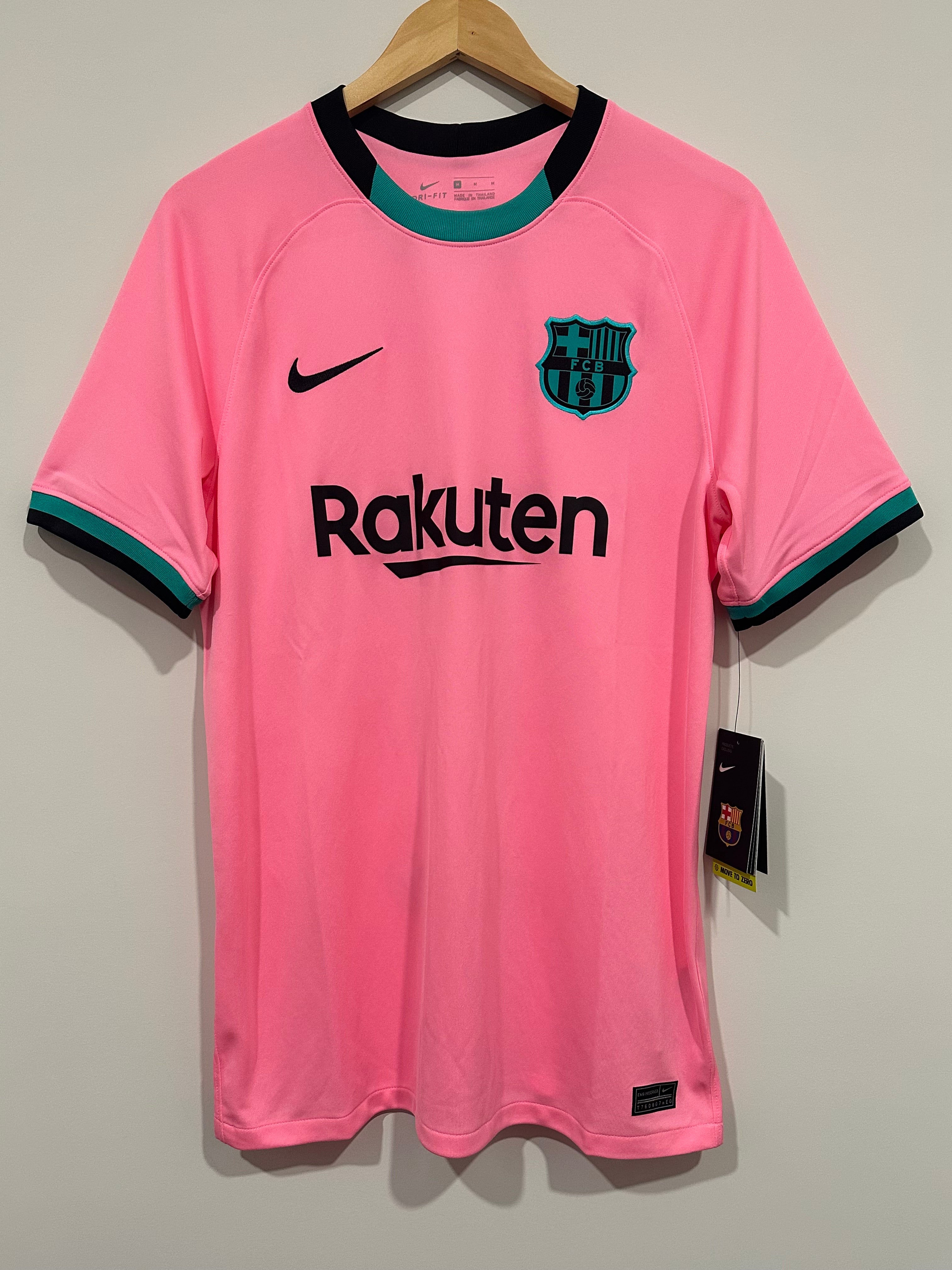 FC Barcelona 2020-21 Third Soccer Jersey Messi #10 (M) NWT