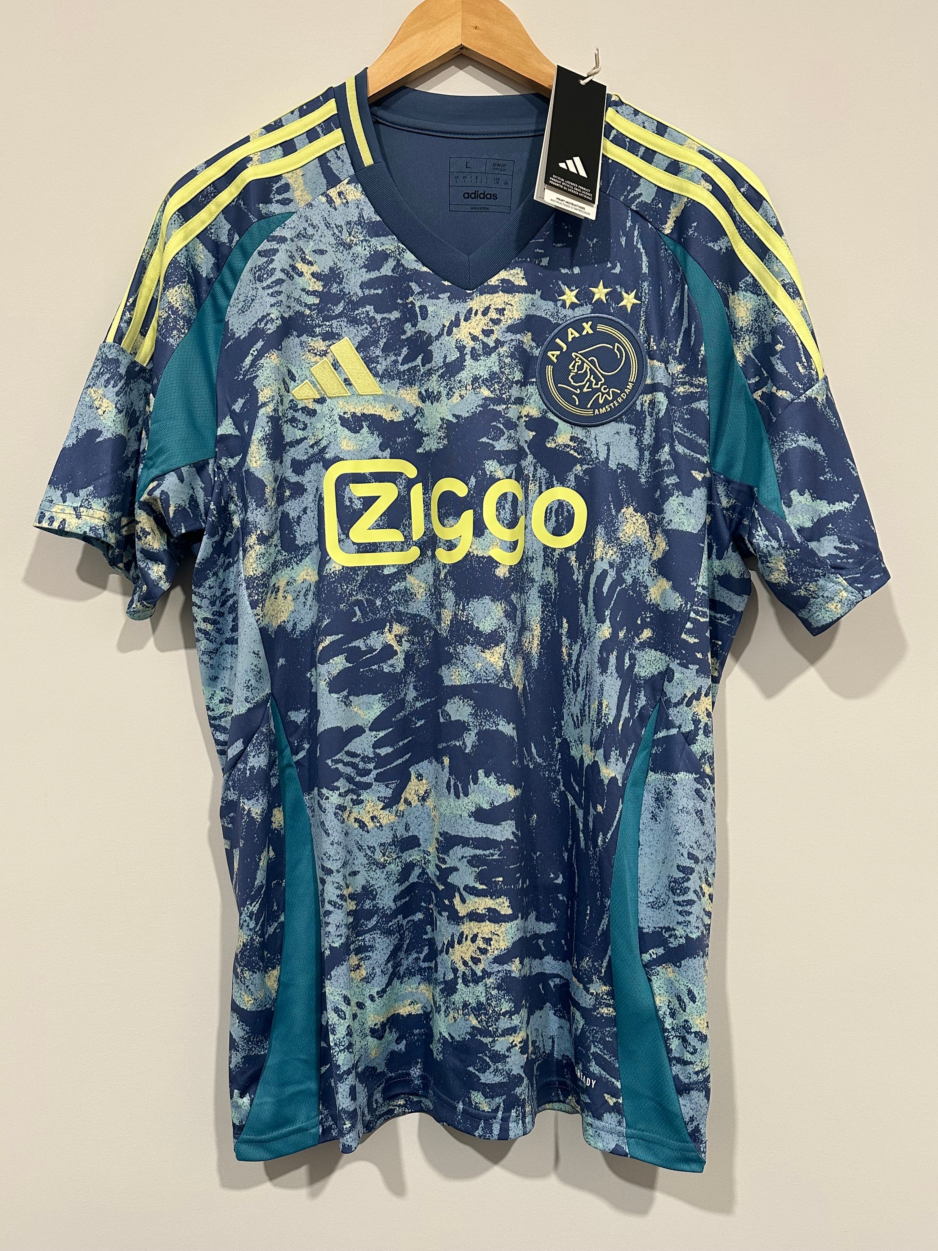 Ajax 2024-25 Away Soccer Jersey (L) NWT