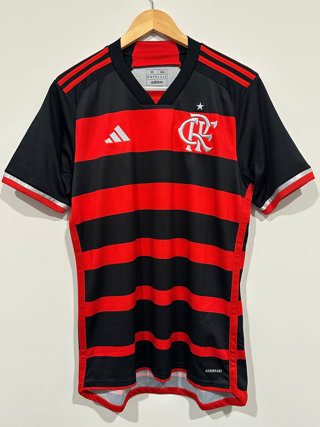 Flamengo 2024 Home Soccer Jersey (M)