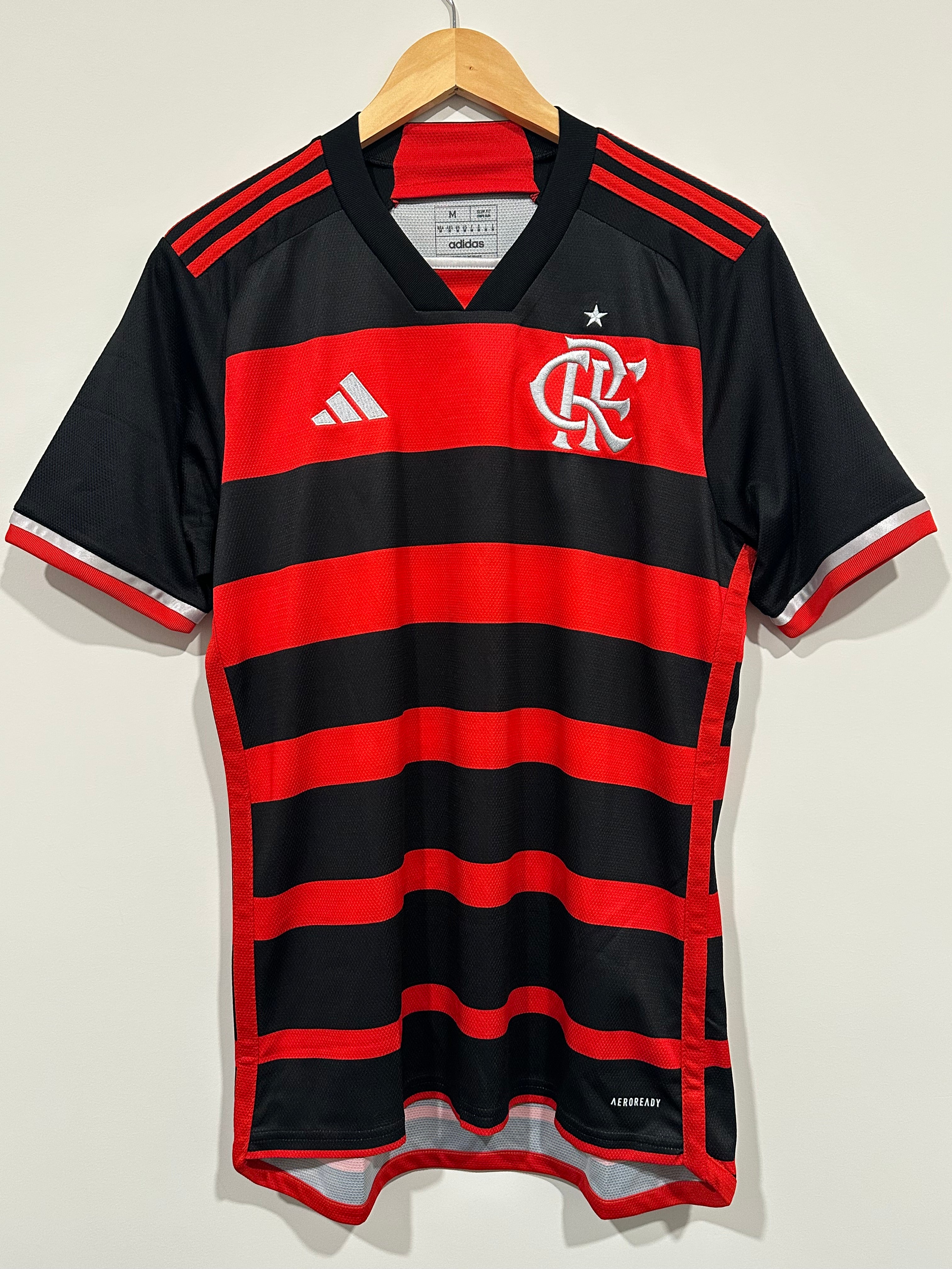 Flamengo 2024 Home Soccer Jersey (M)