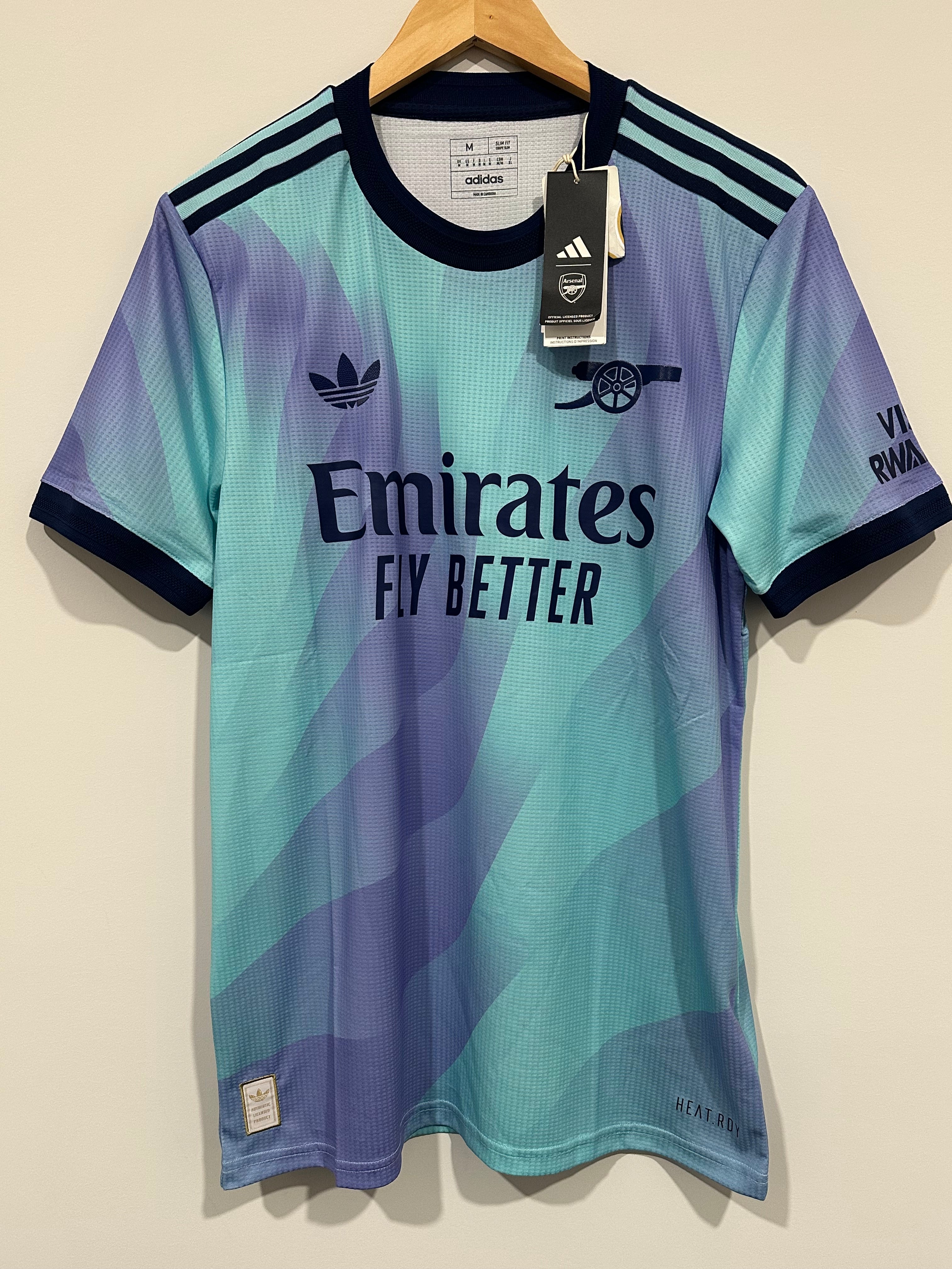 Arsenal 2024-25 Third Soccer Jersey (M) NWT