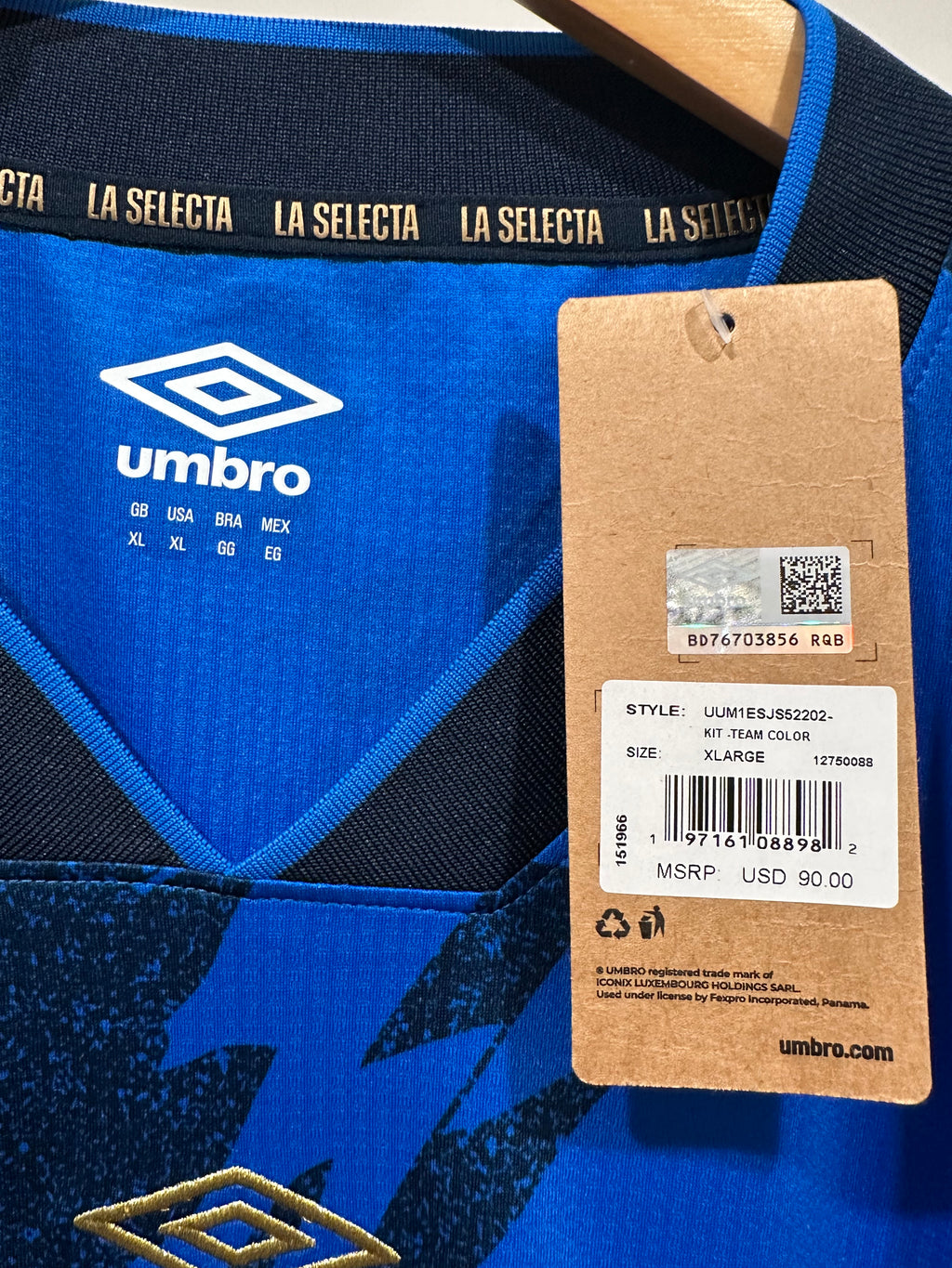 El Salvador 2023 Home Soccer Jersey (XL)