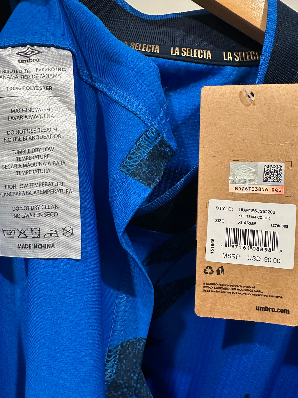 El Salvador 2023 Home Soccer Jersey (XL)