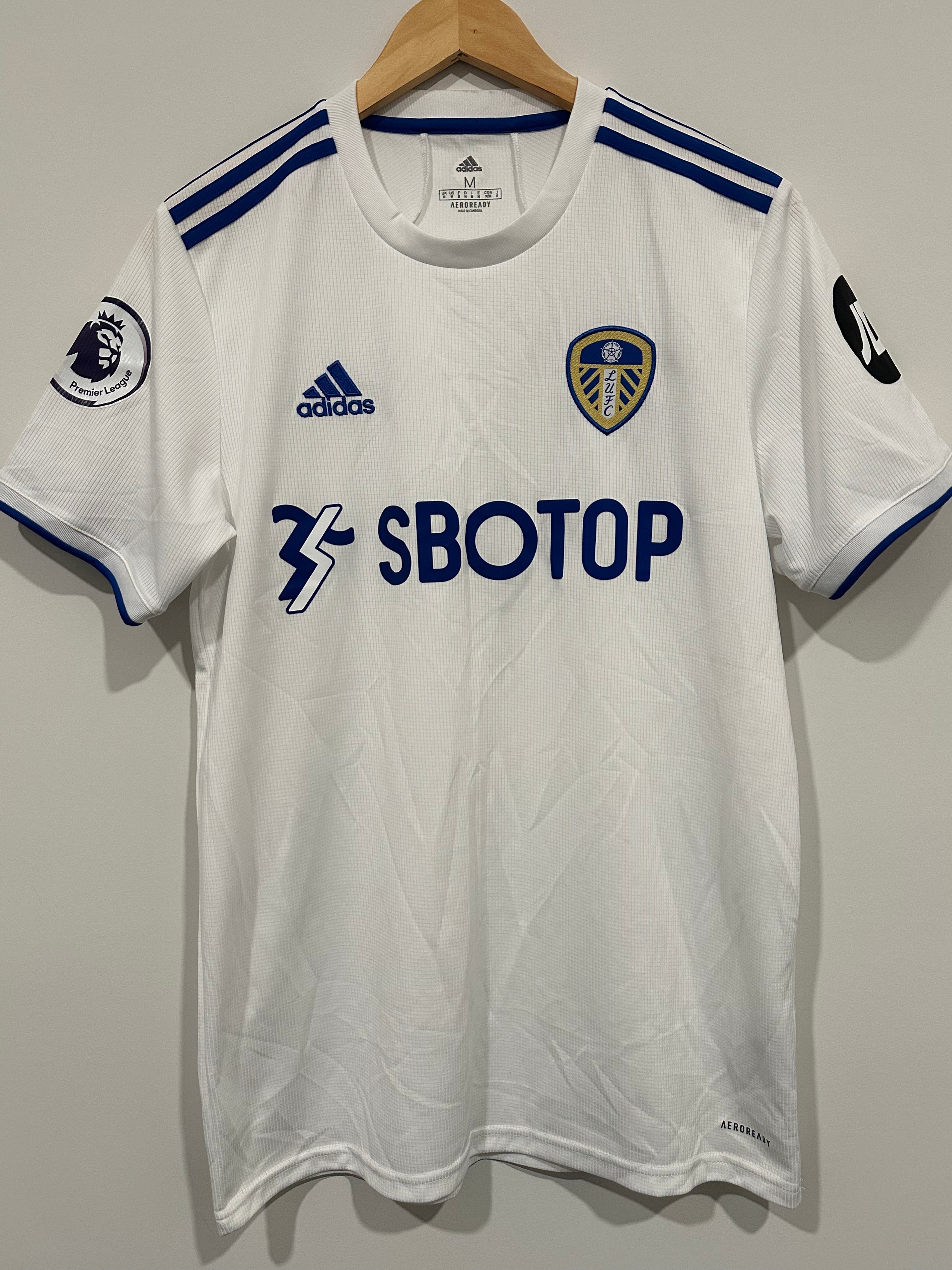 Leeds United 2020-21 Home Soccer Jersey (M)