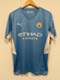 Manchester City 2021-22 Home Soccer Jersey (M)