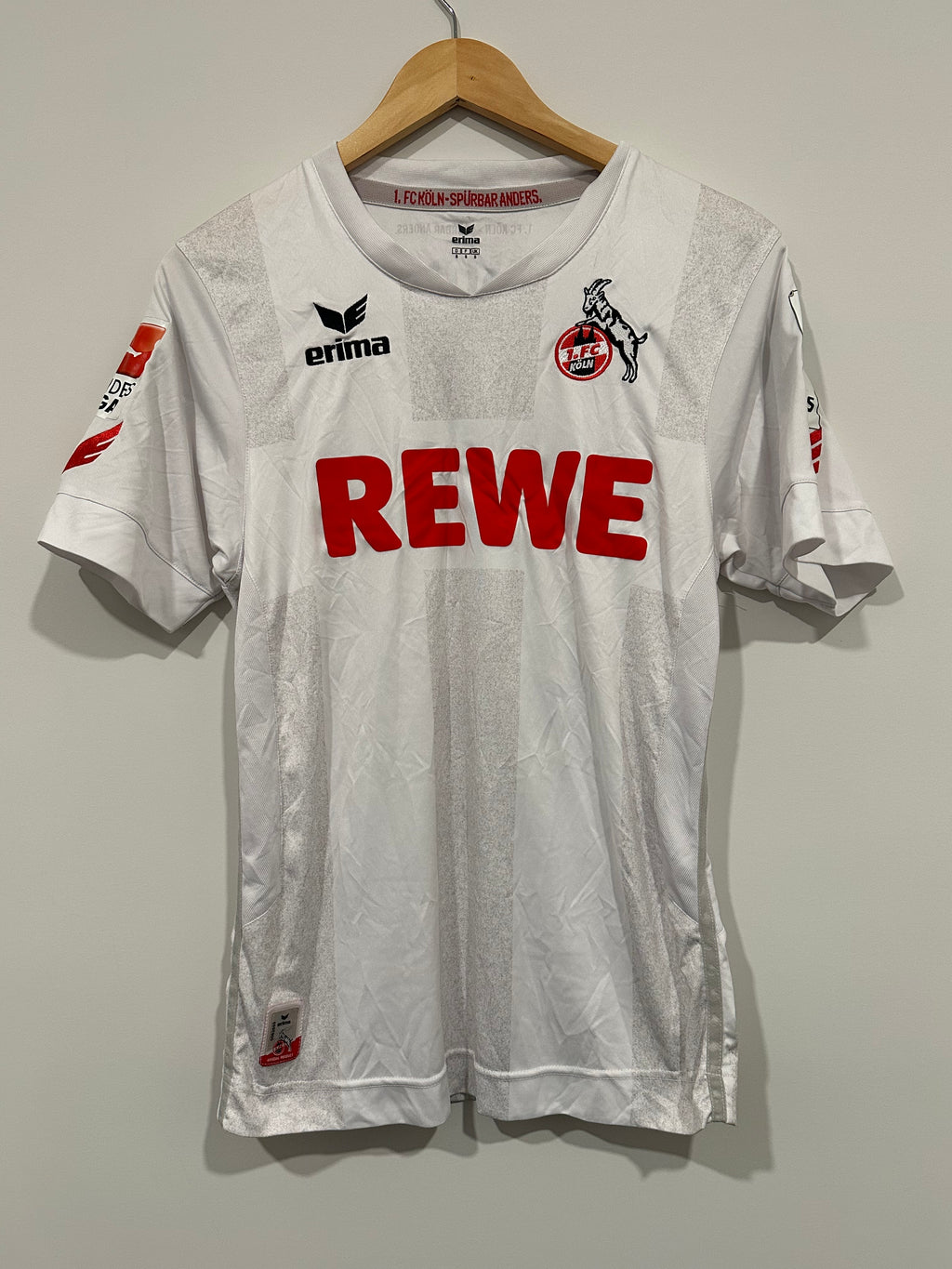 FC Köln 2016-17 Home Soccer Jersey Bittencourt #21 (S)
