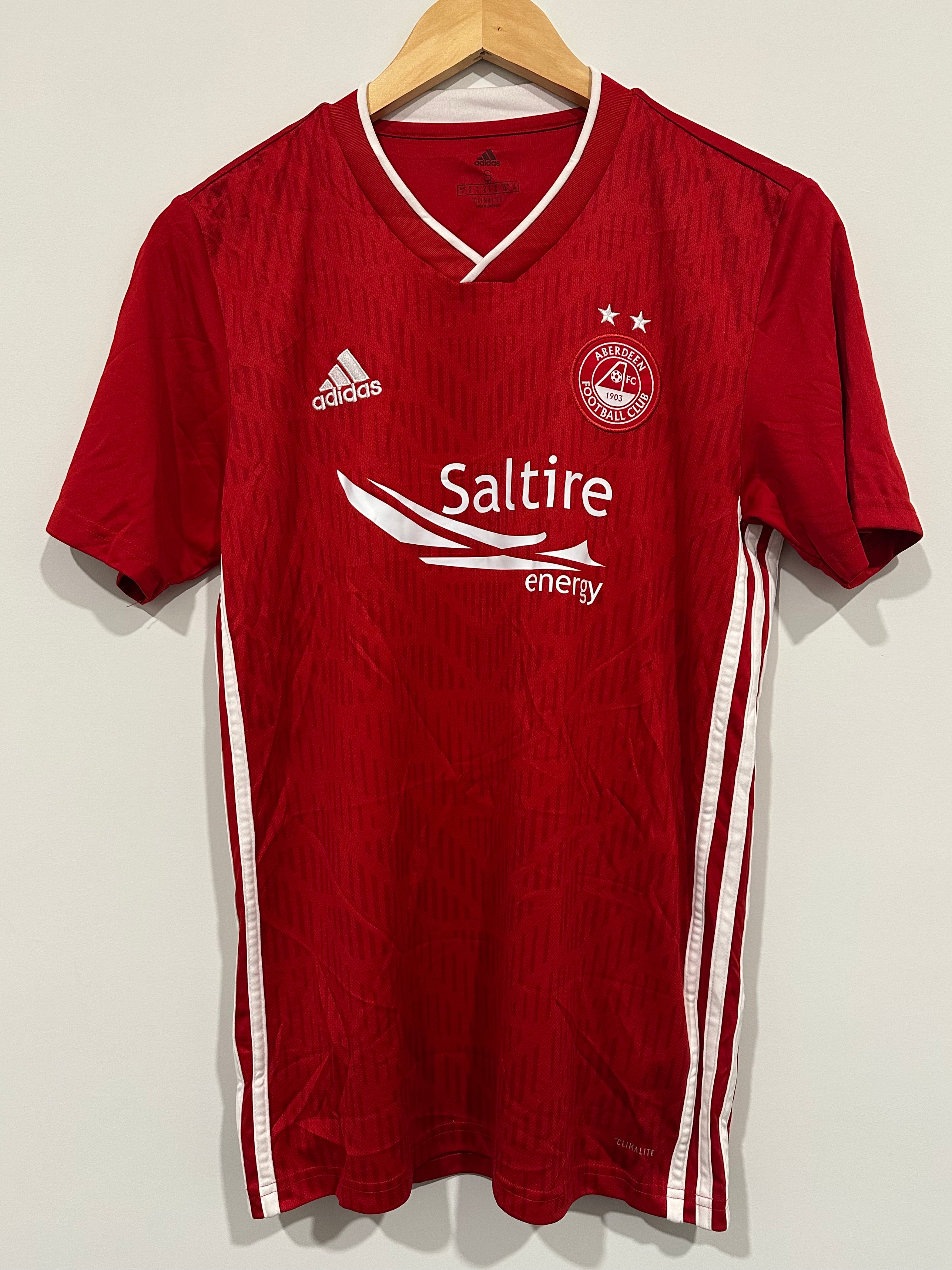 Aberdeen 2019-20 Home Soccer Jersey Ferguson #19 (S)
