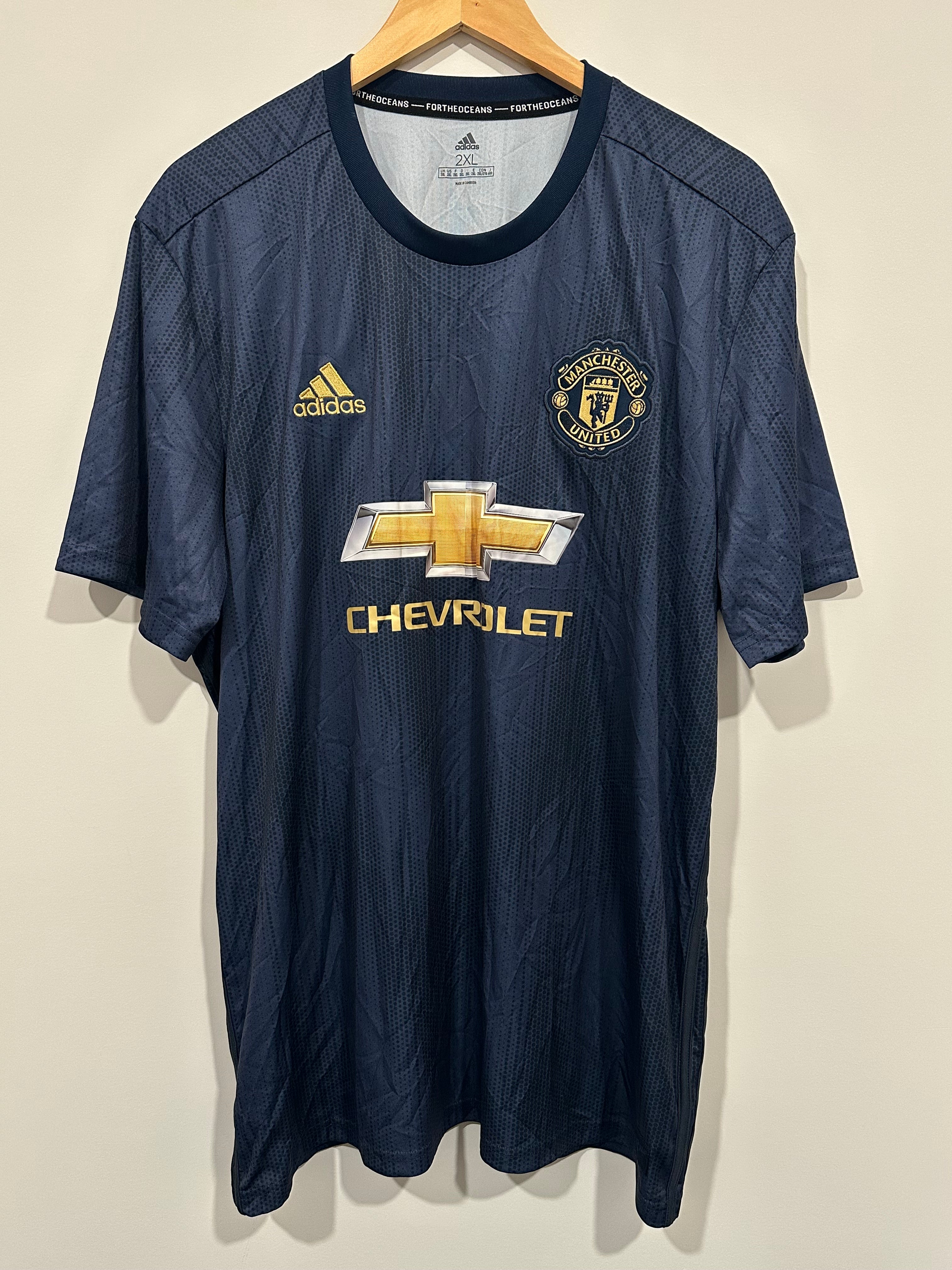 Manchester United 2018-19 Third Soccer Jersey (2XL)