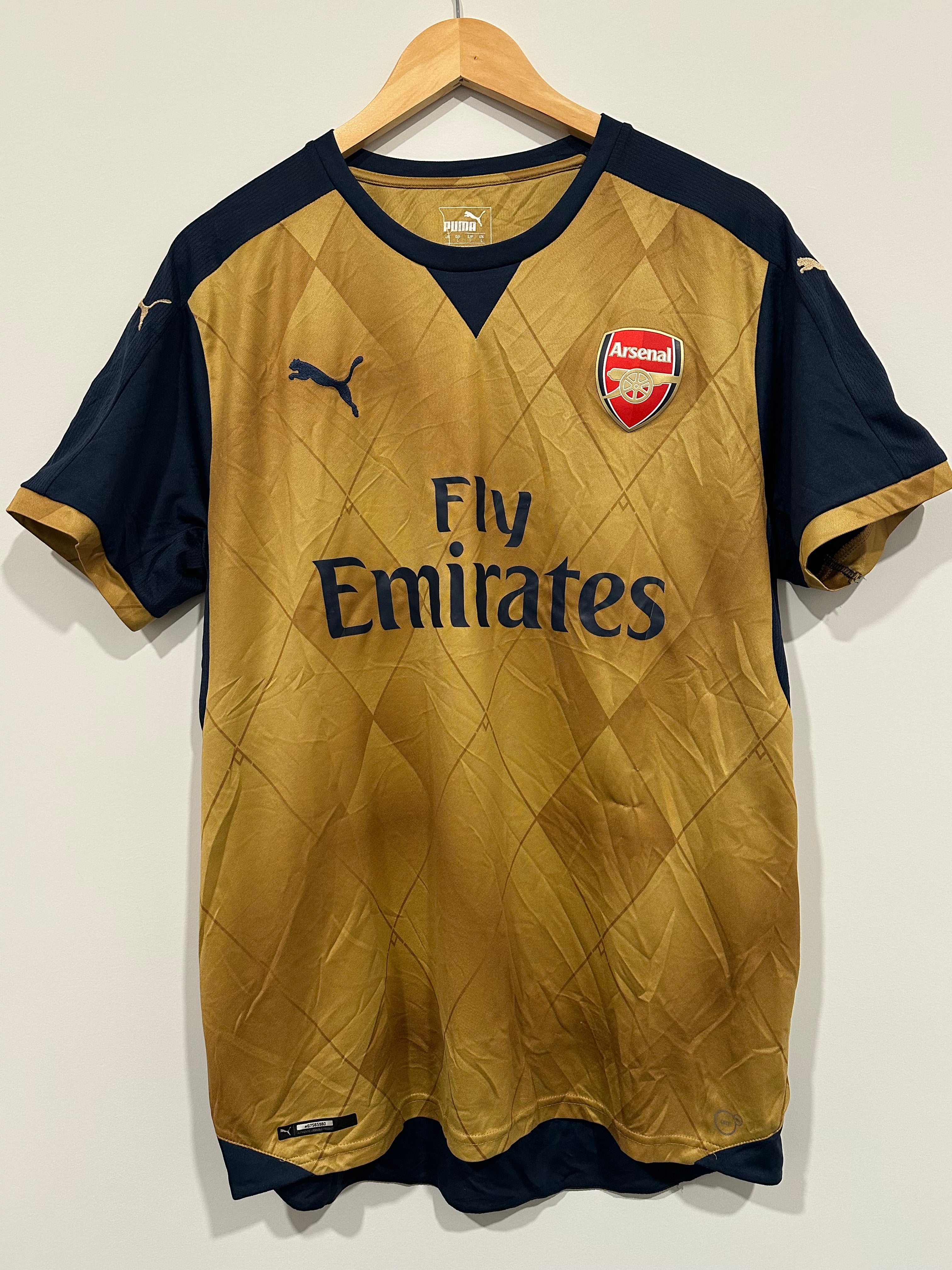 Arsenal 2015-16 Away Soccer Jersey (L)
