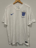 England 2014-15 Home Soccer Jersey "Brazil" (XL)