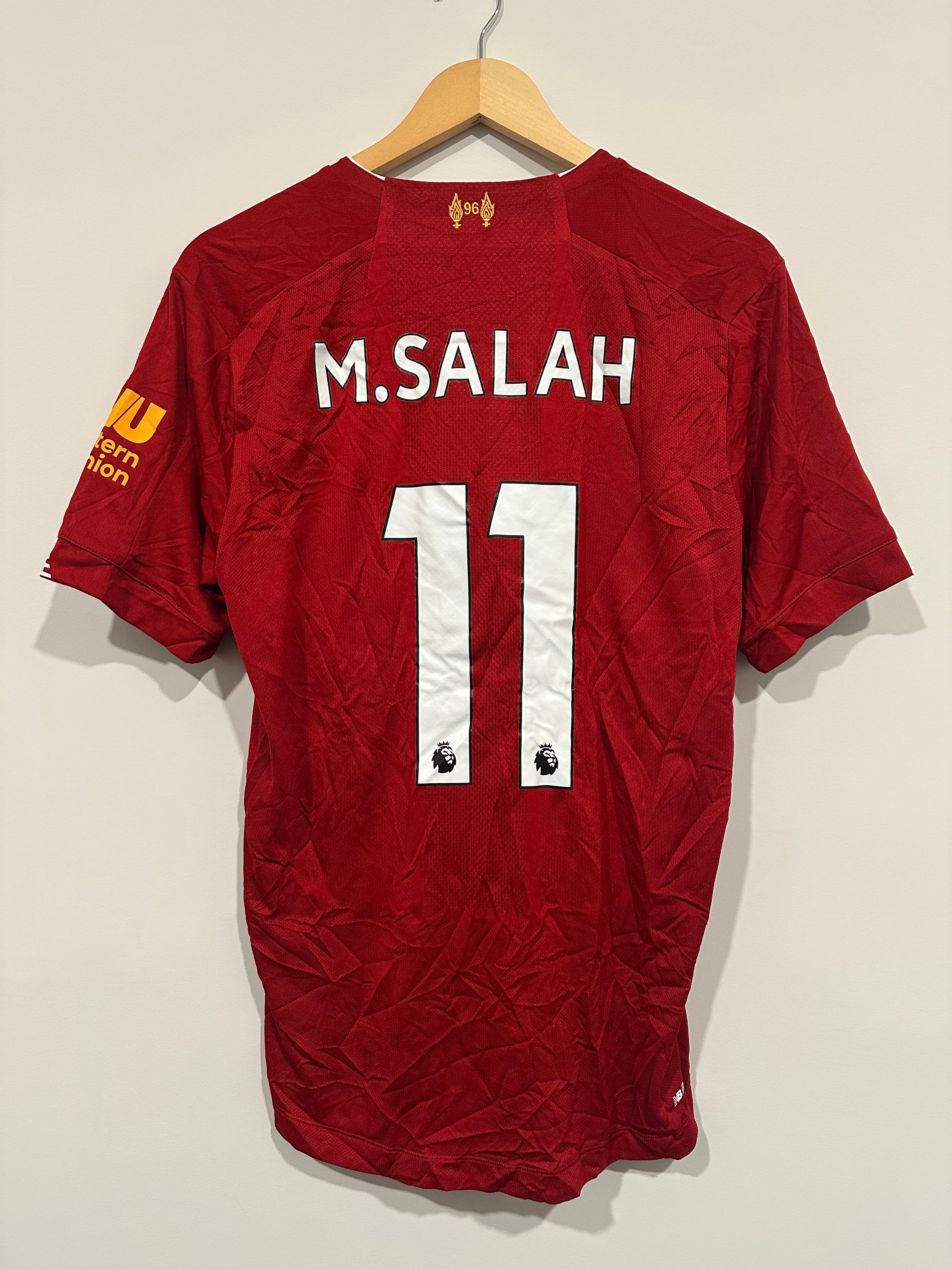 Liverpool 2019-20 Home Soccer Jersey Salah #11 (M)