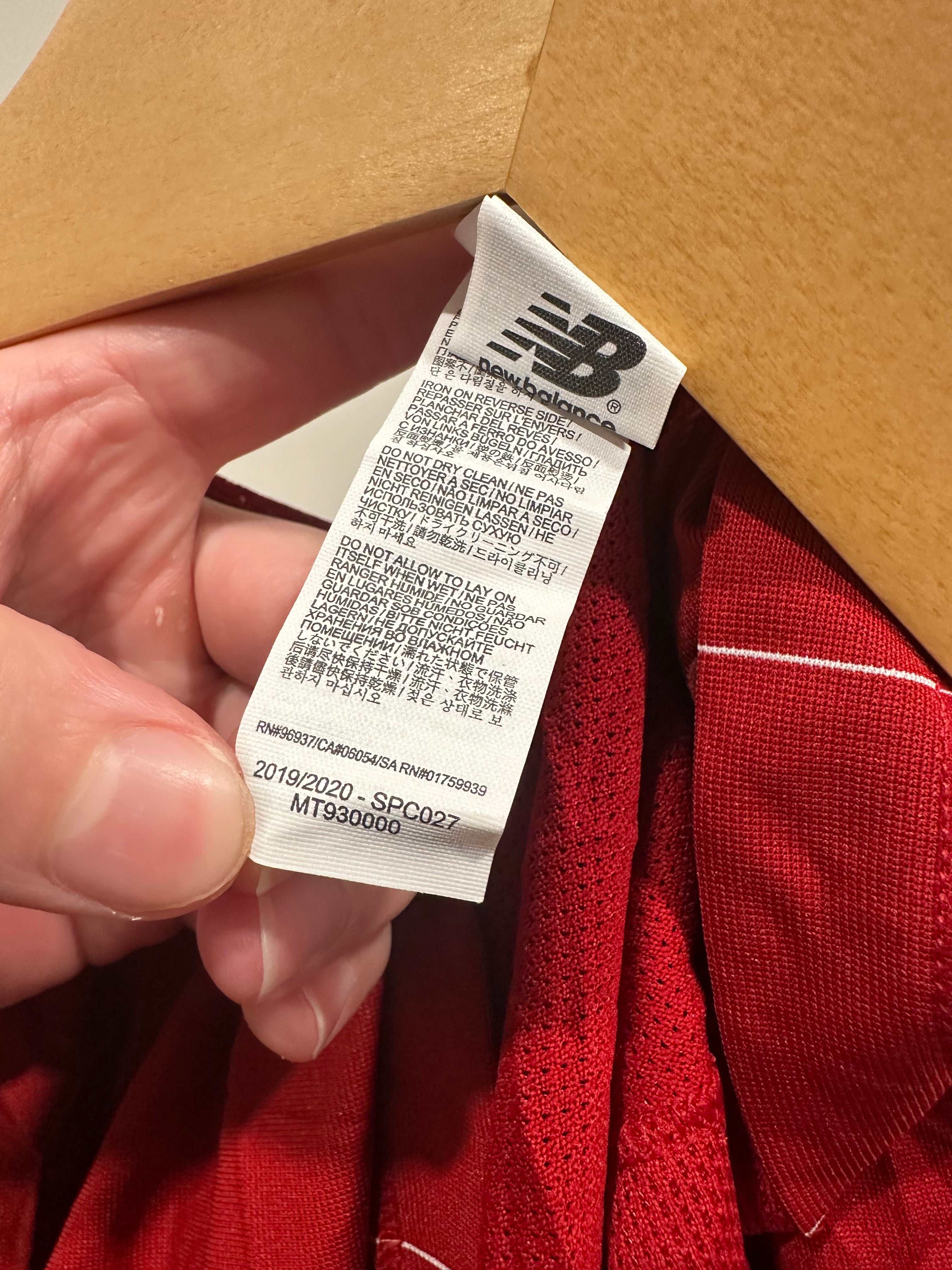 Liverpool 2019-20 Home Soccer Jersey Salah #11 (M)