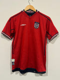 England 2002-04 Away Soccer Jersey (YL)
