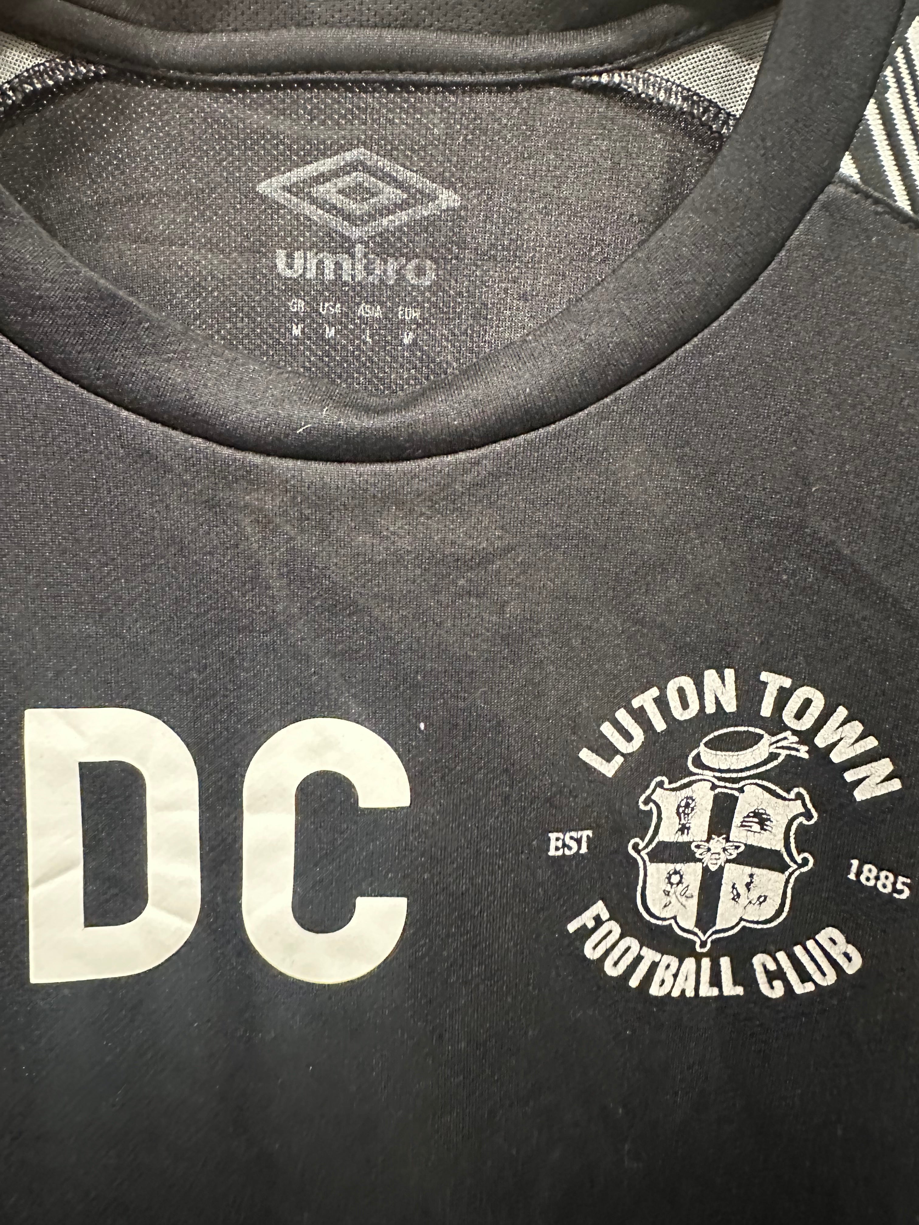 Luton Town Black Training Jersey (M)