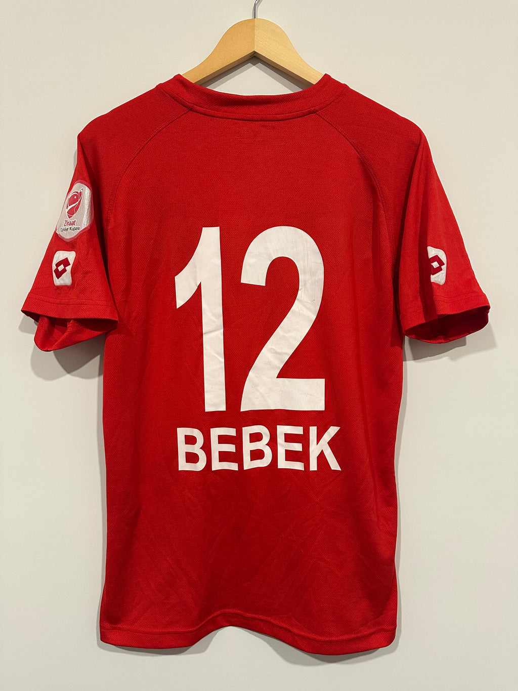 Fatih Karagümrük 2014-15 Away Soccer Jersey Oban Bebek #12 (L)