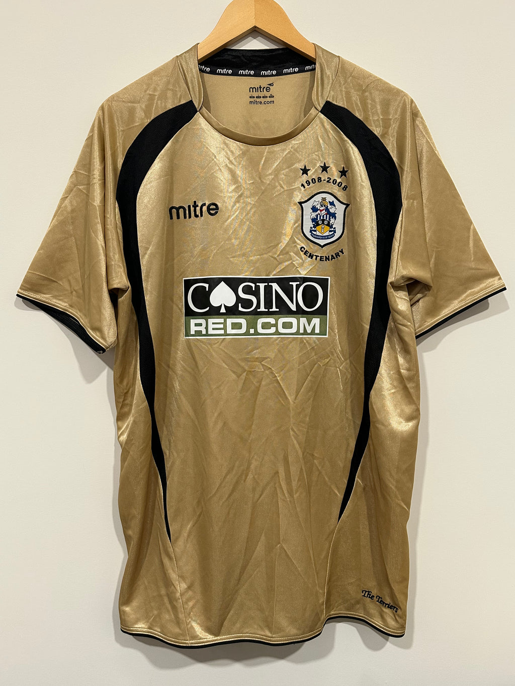 Huddersfield Town 2008-09 Away Soccer Jersey (L)